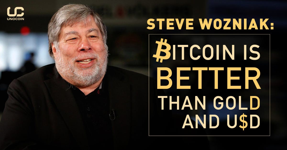 Apple Co-Founder Steve Wozniak on Bitcoin: ‘We’ve Seen Massive Value Creation’