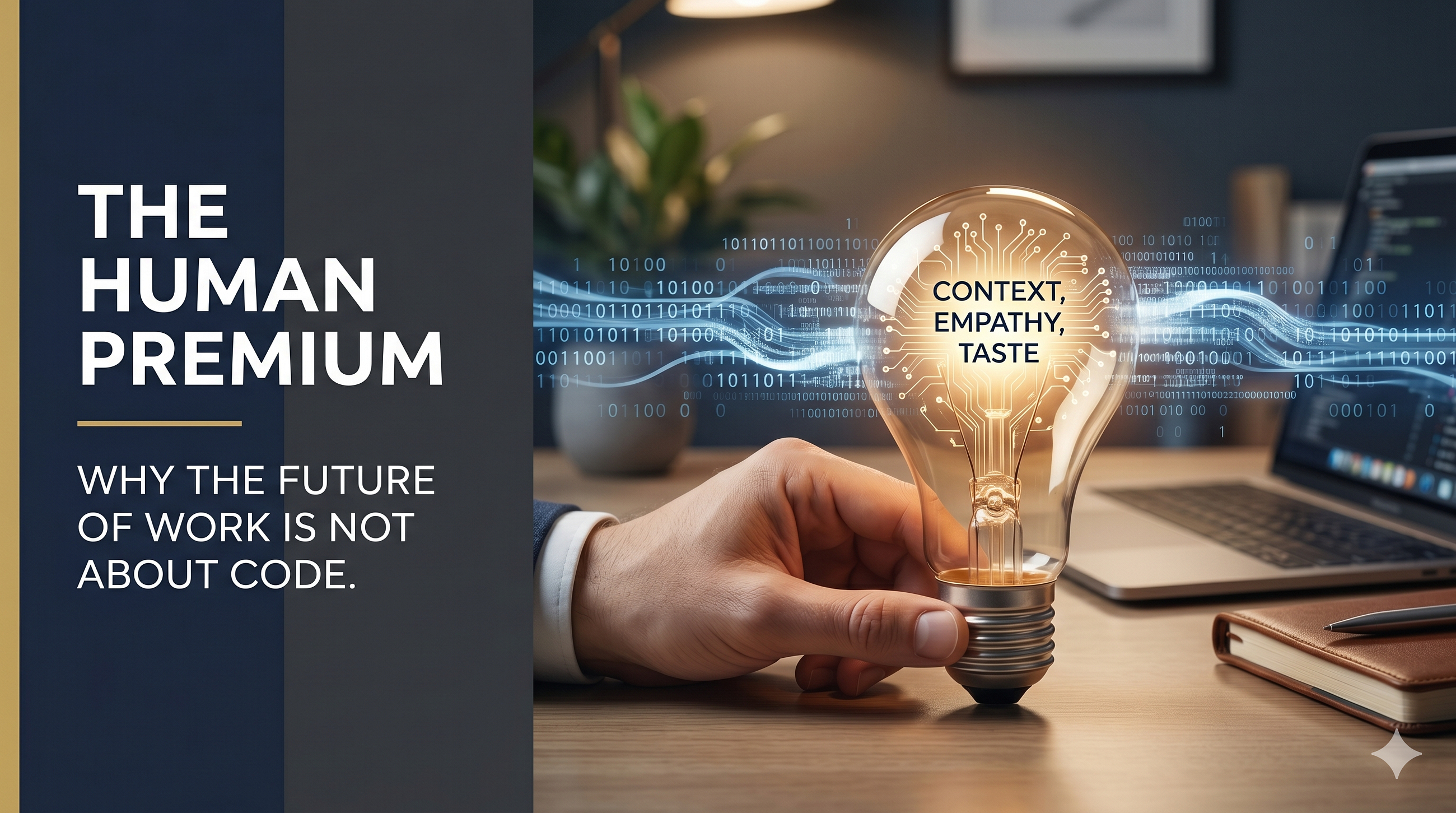 The Human Premium: Why the Future of Work is Less About Code and More About Context
