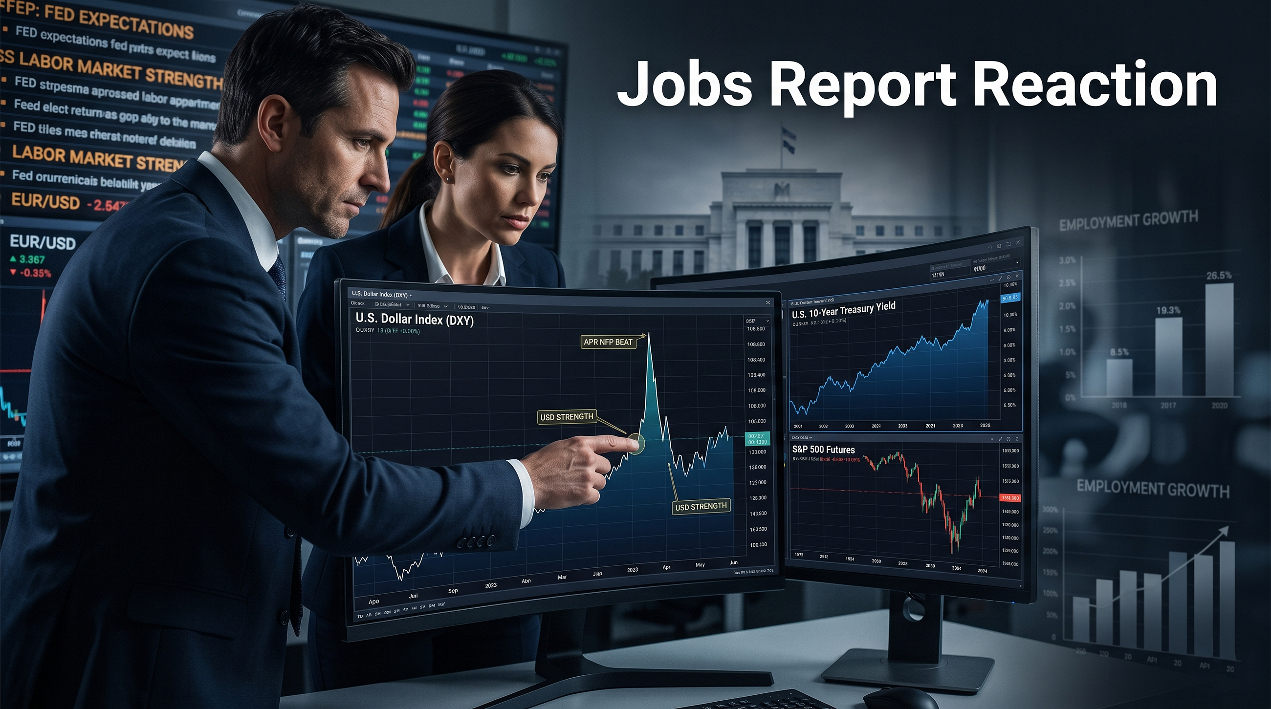 April Jobs Report: What It Means for the Dollar, Yields, and Risk Sentiment
