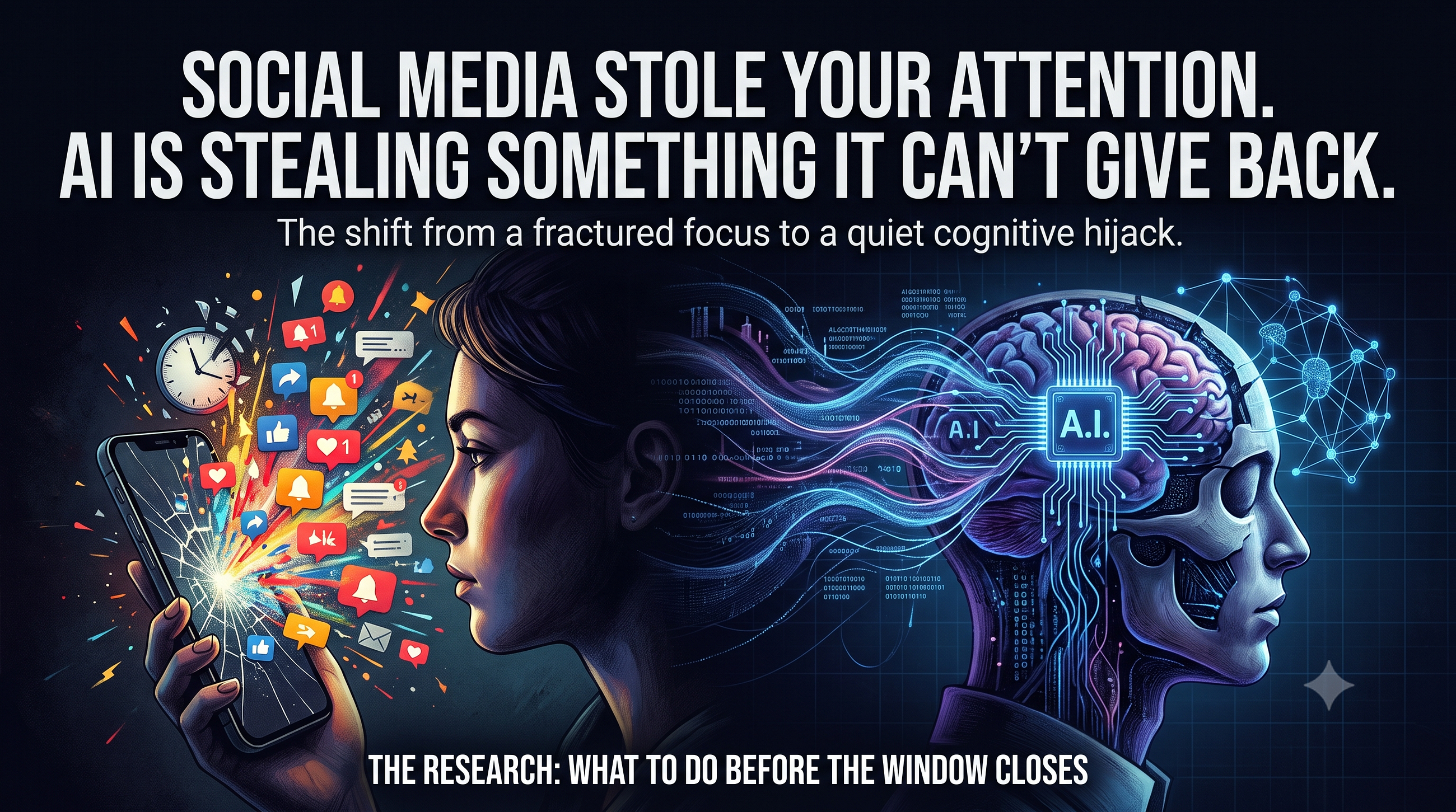 Social Media Stole Your Attention. AI Is Stealing Something It Can’t Give Back.