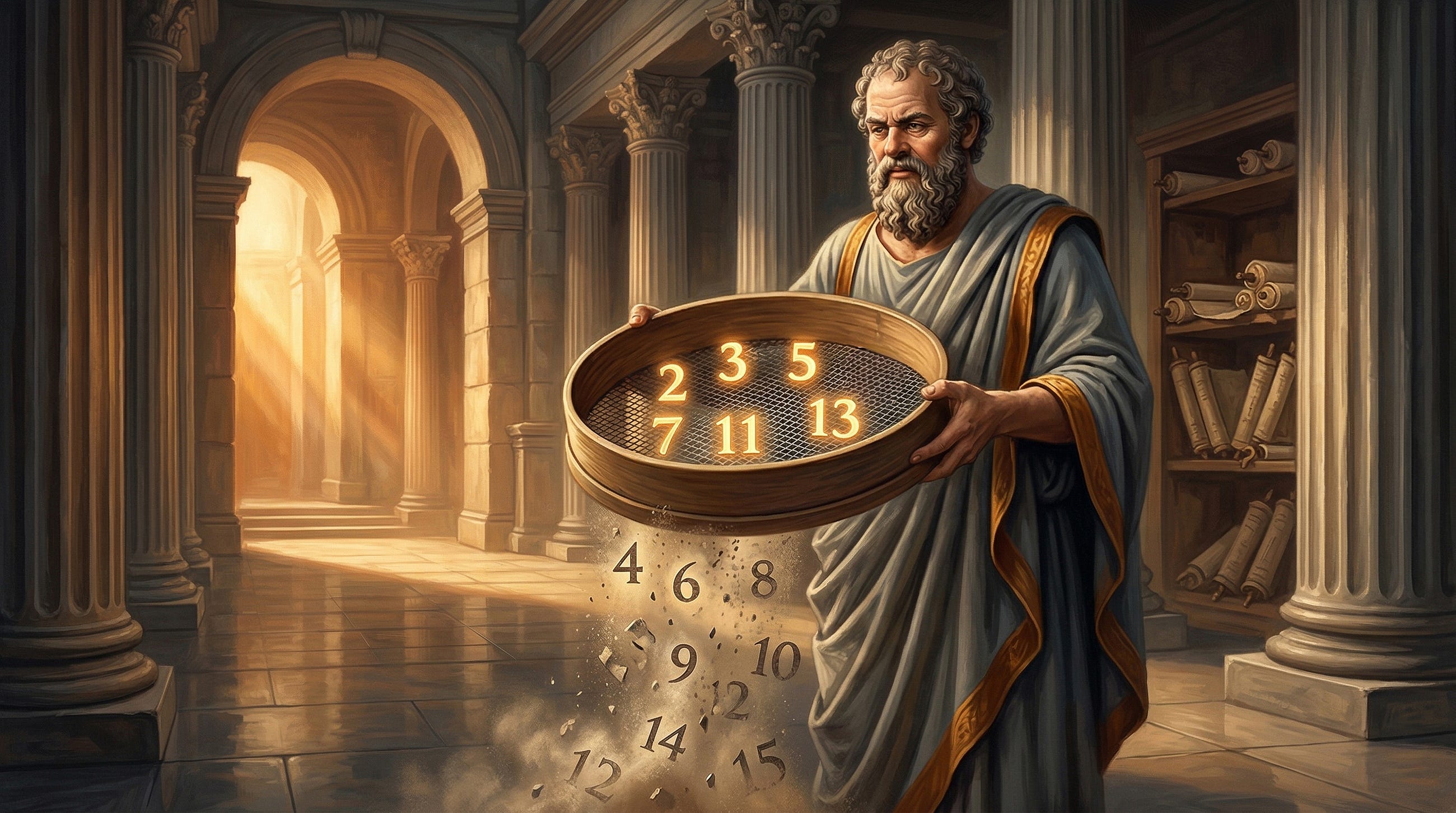 The Algorithm That Outlived Empires: The Sieve of Eratosthenes