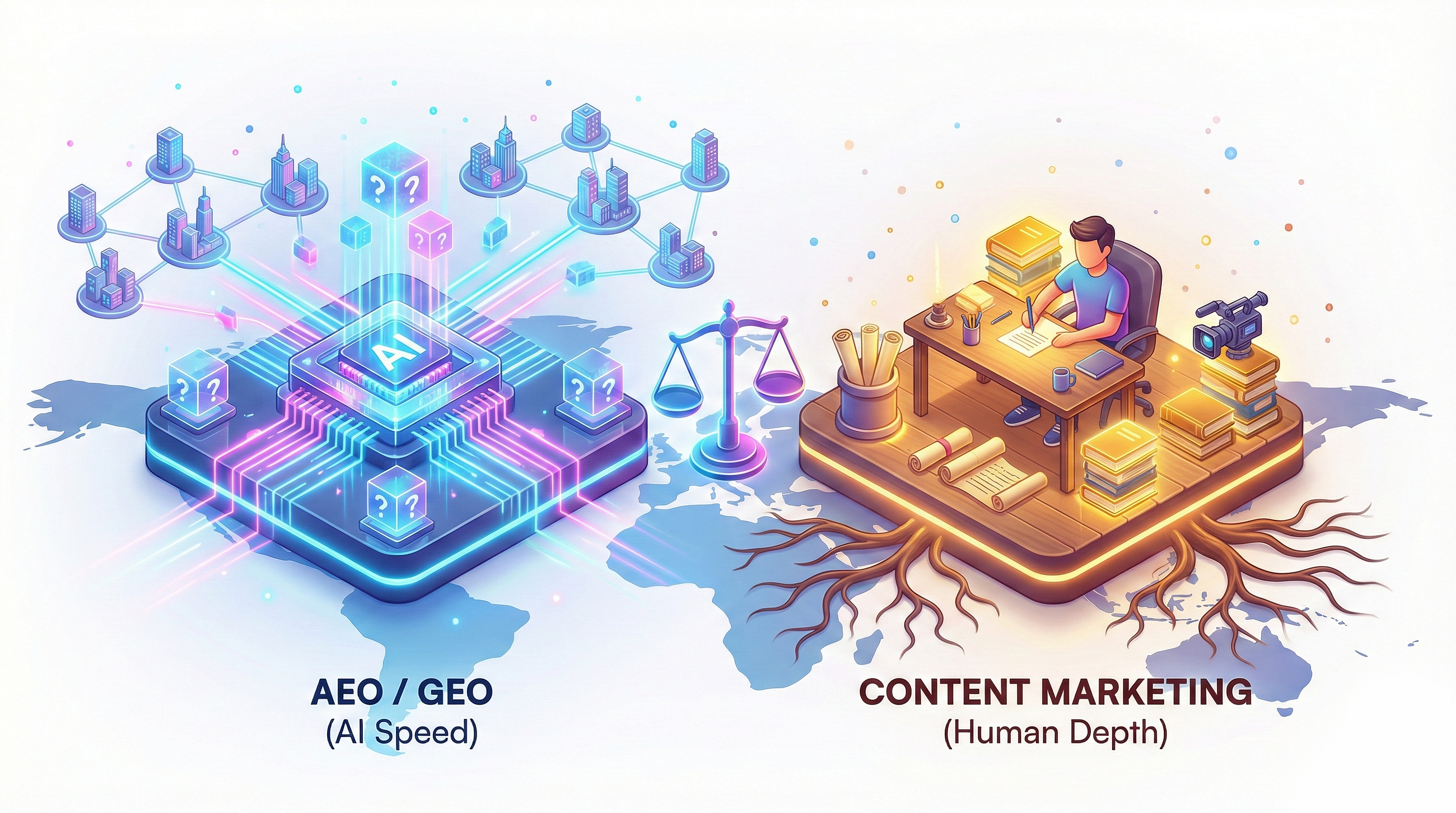 What matters more in international growth: AEO | GEO or classic content marketing?