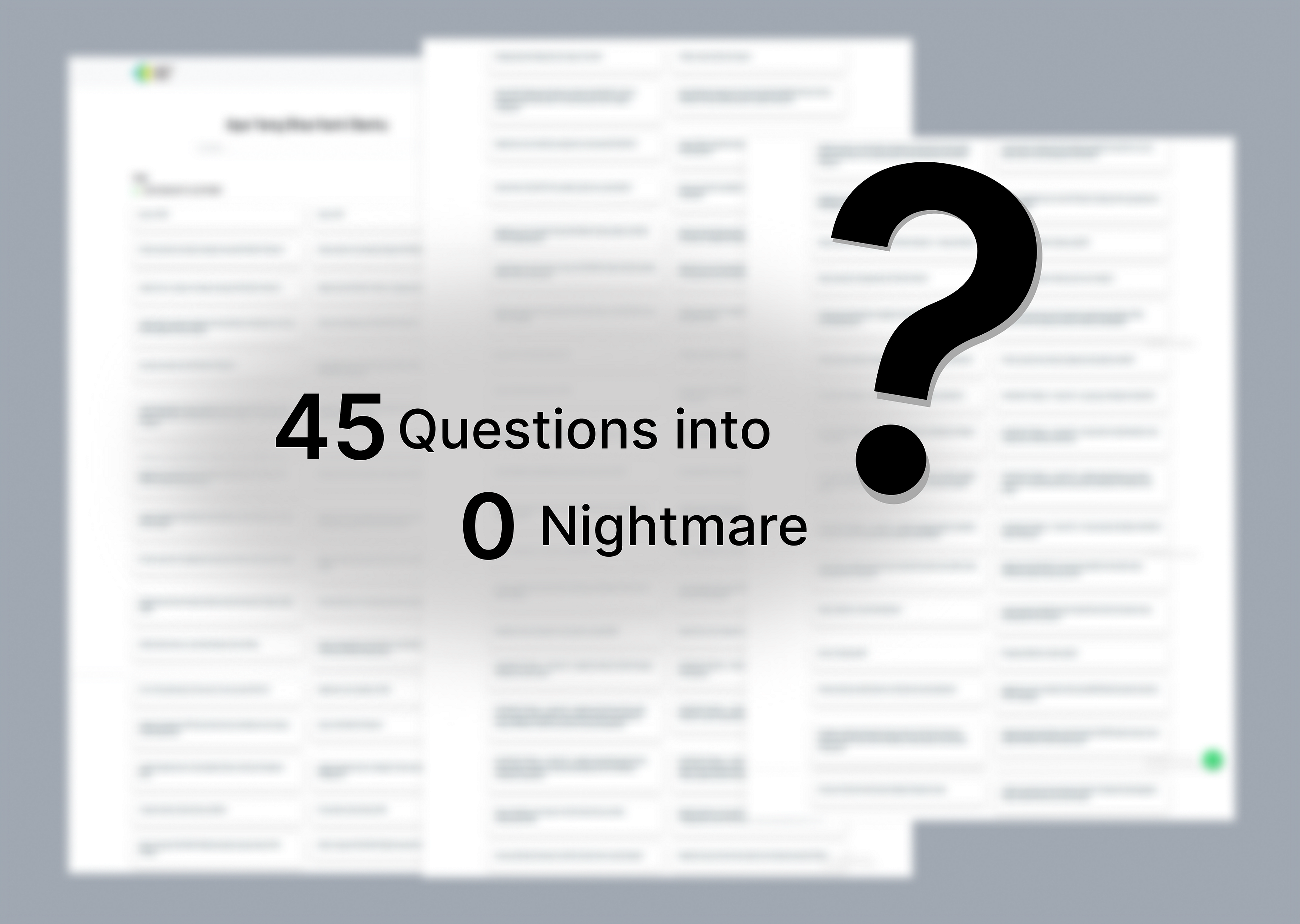 45 Questions, Zero Clarity: Why This FAQ Page is a UX Nightmare (and How I Fixed It)