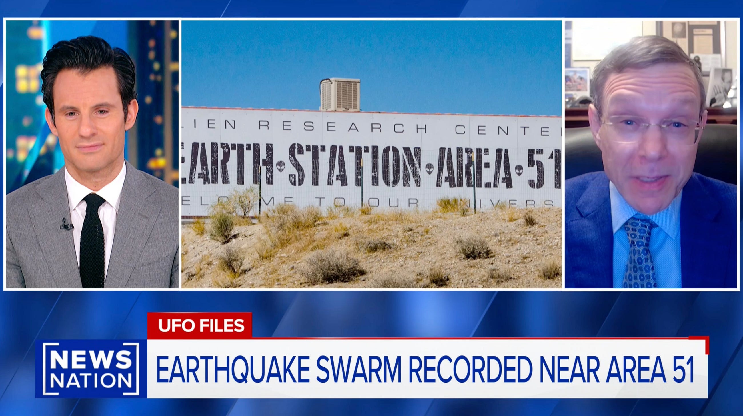 Shallow Earthquakes Reported Near Area 51