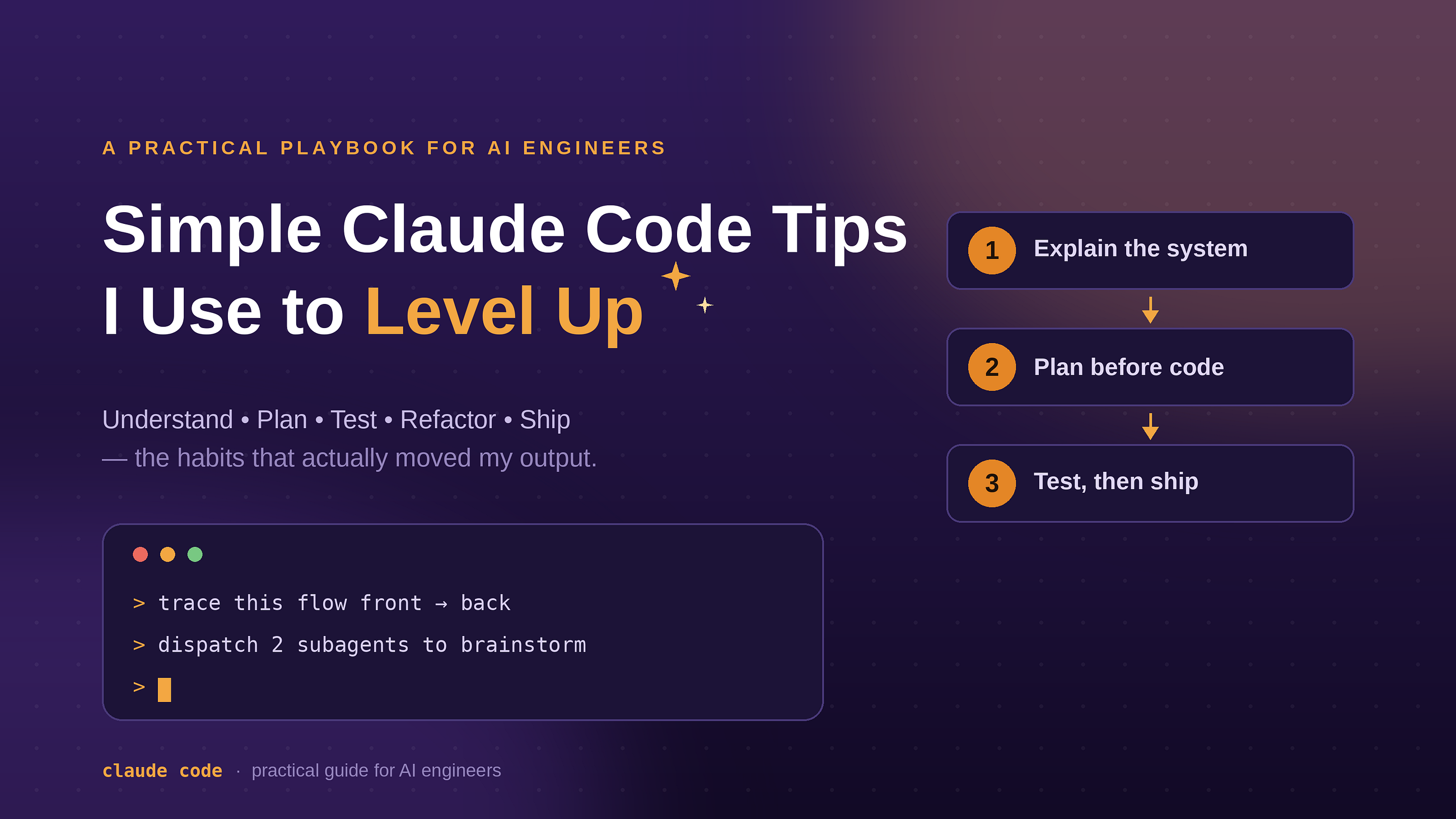 Simple Claude Code Tips I Use Every Day to Level Up