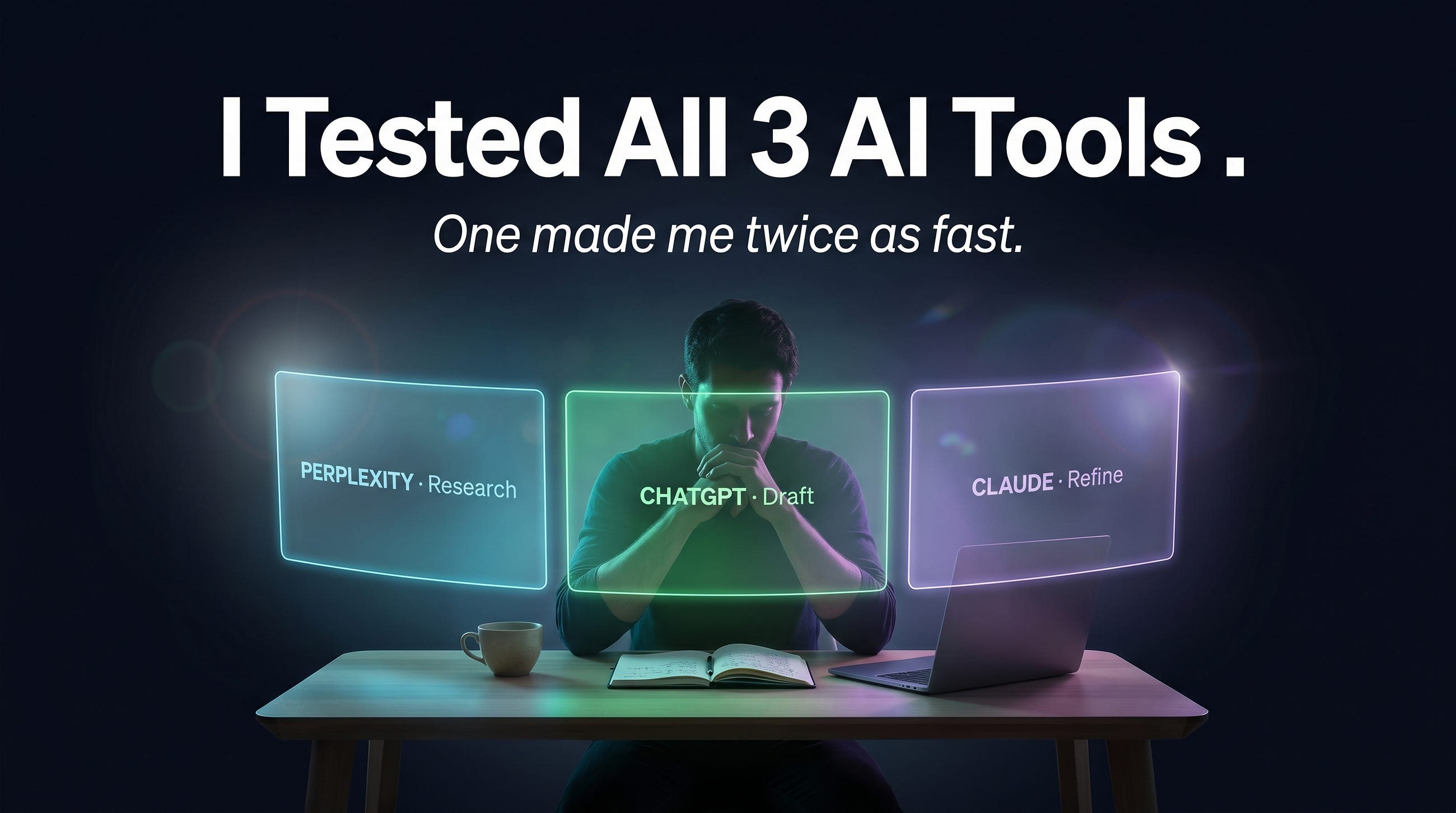 I Tested ChatGPT, Perplexity, and Claude for Content Research.
