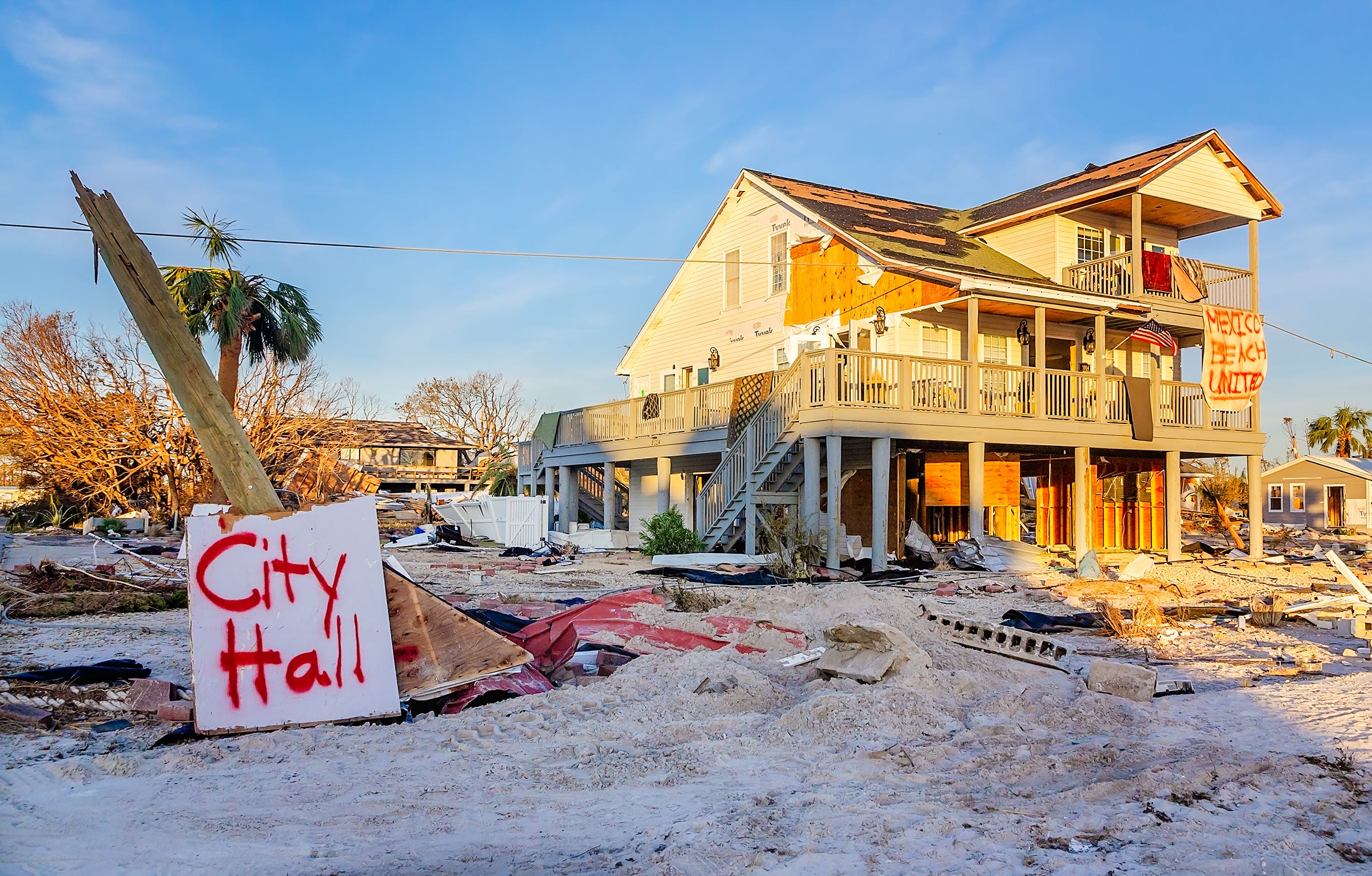 A first look at Mexico Beach after Hurricane Michael