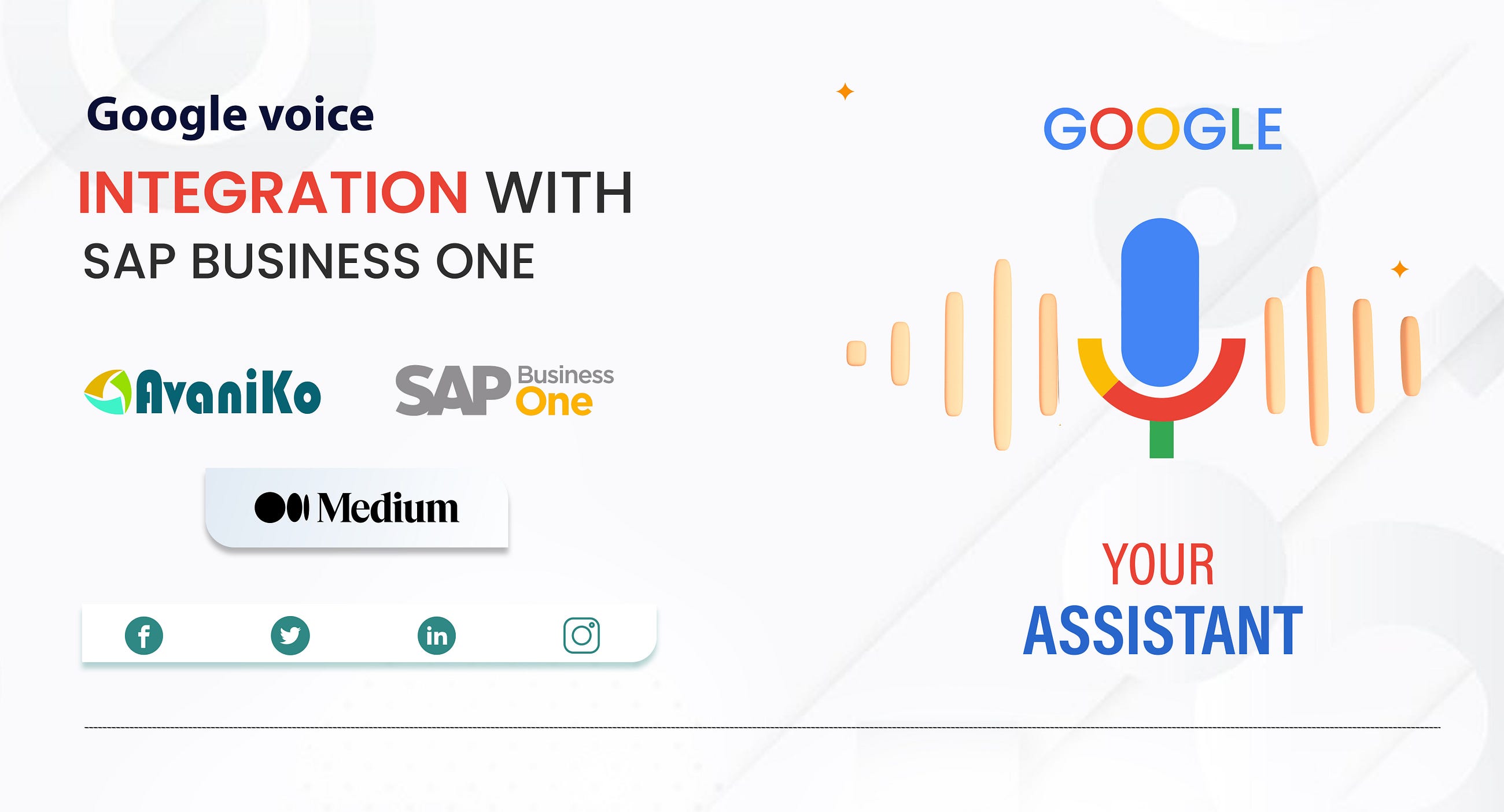 Google voice integration with SAP Business One