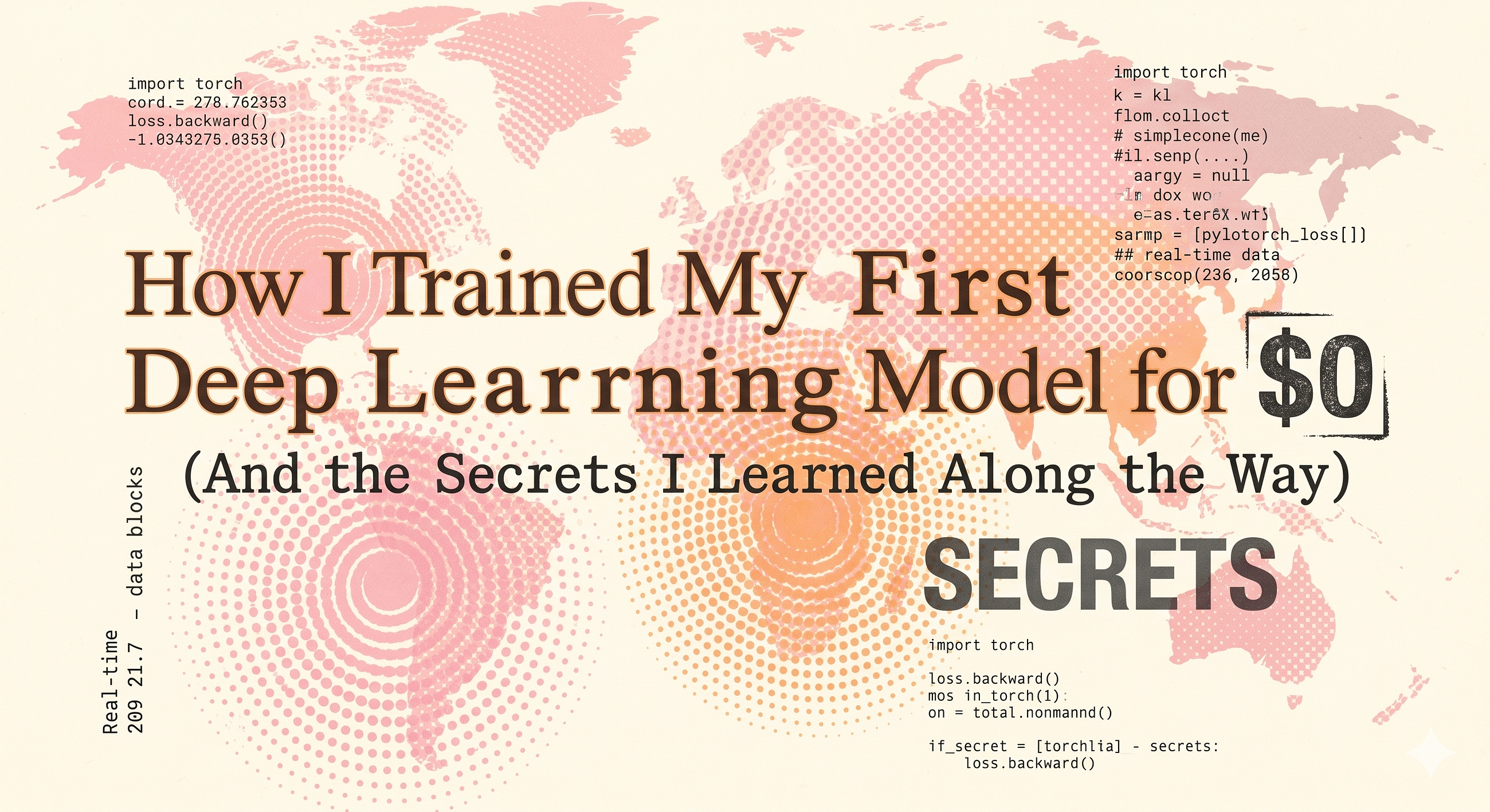How I Trained My First Deep Learning Model for $0 (And the Secrets I Learned Along the Way)