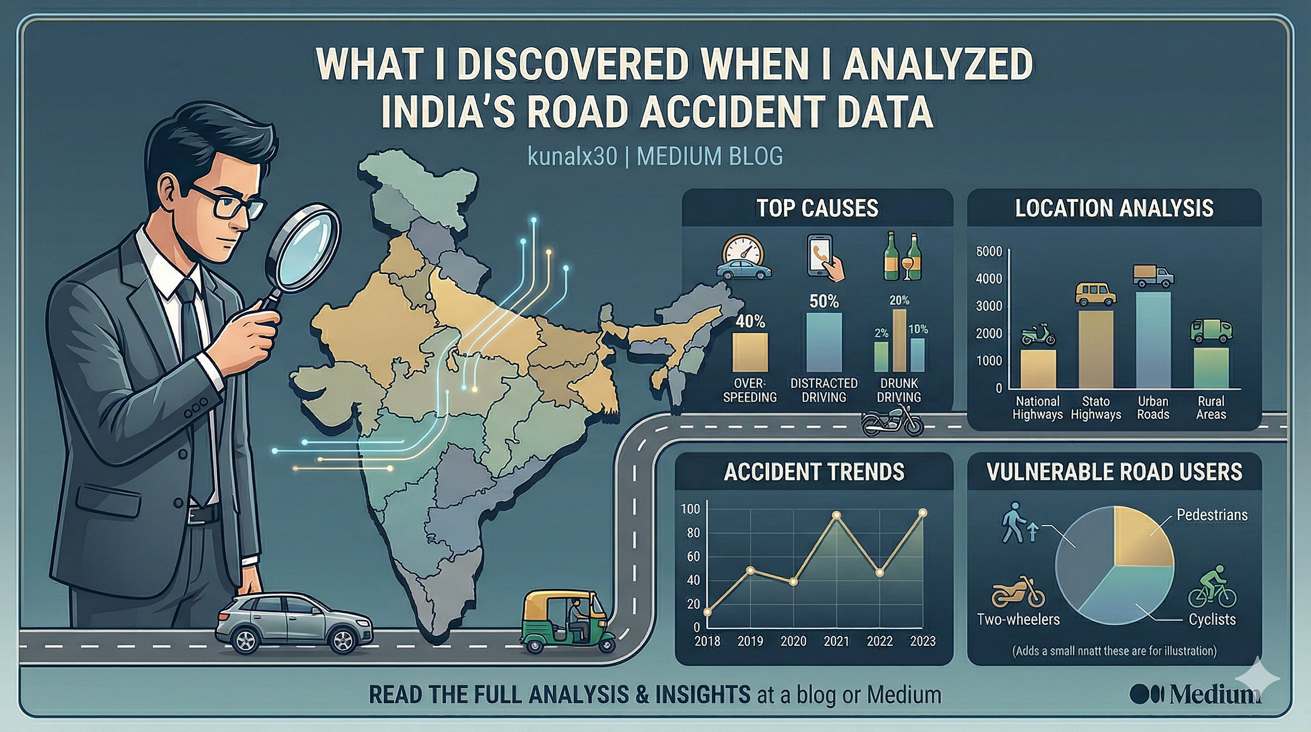 What I Discovered When I Analyzed India’s Road Accident Data
