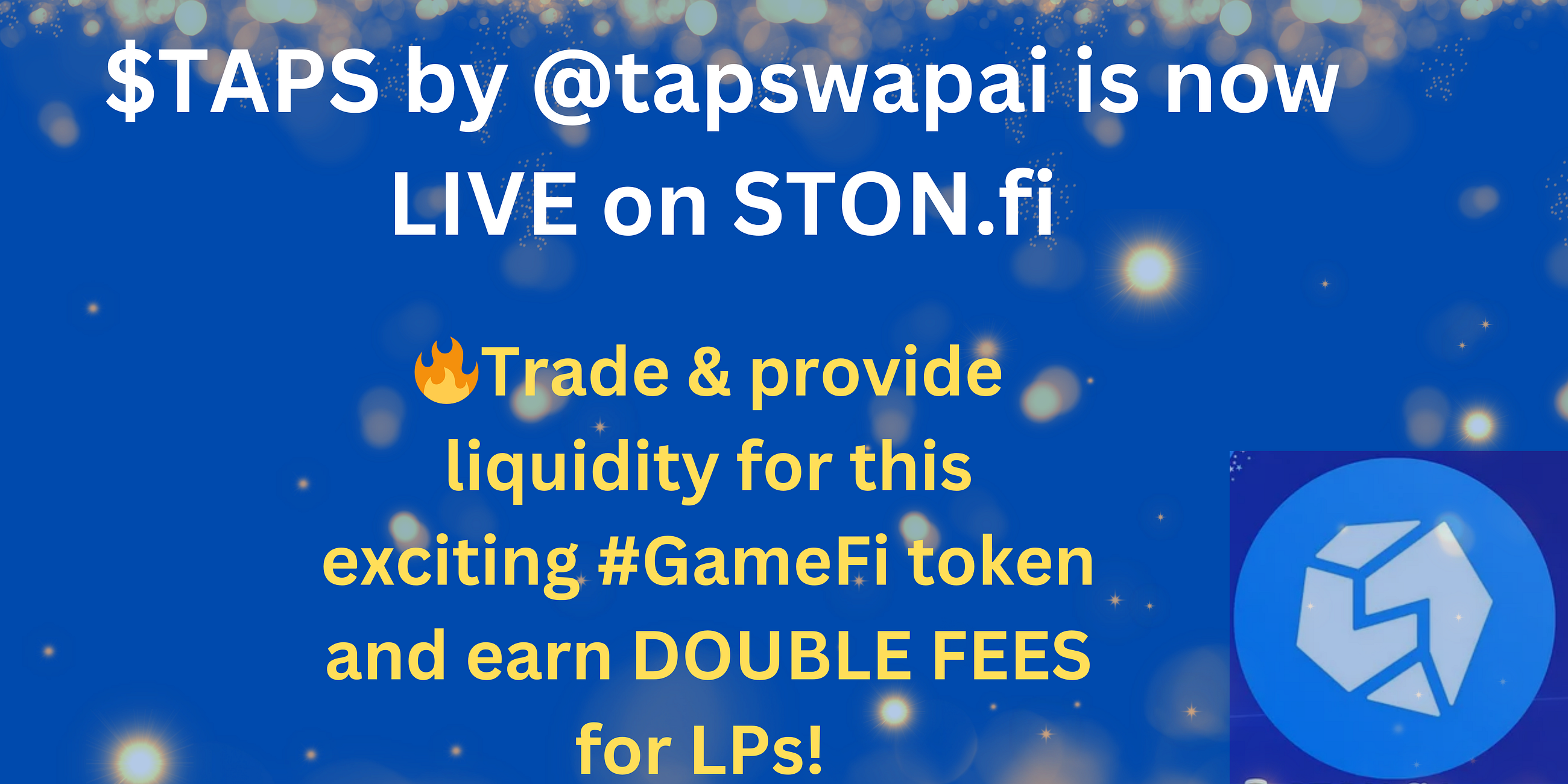 $TAPS by @tapswapai is Now LIVE on STON.fi