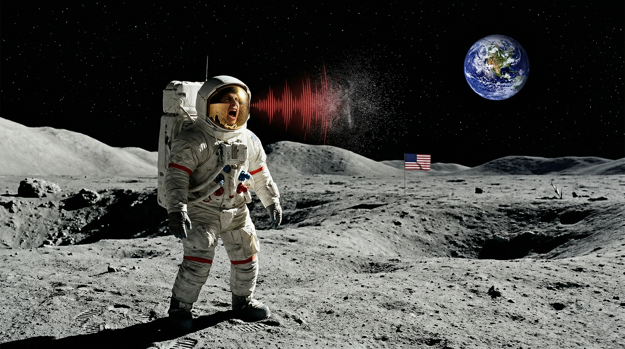 What Would Happen If You Shouted on the Moon-