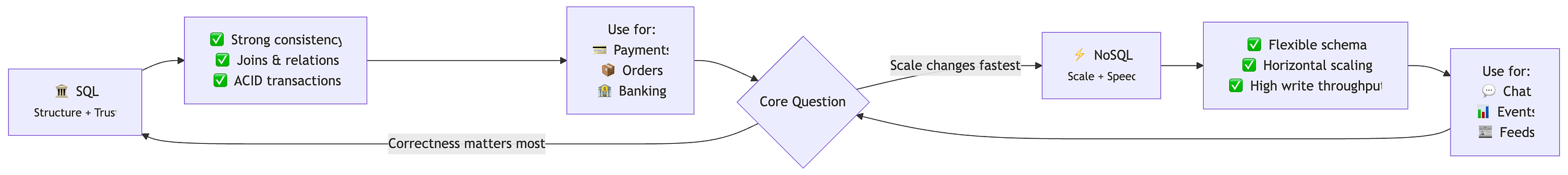 Database Selection for System Design: SQL vs. NoSQL Trade-offs