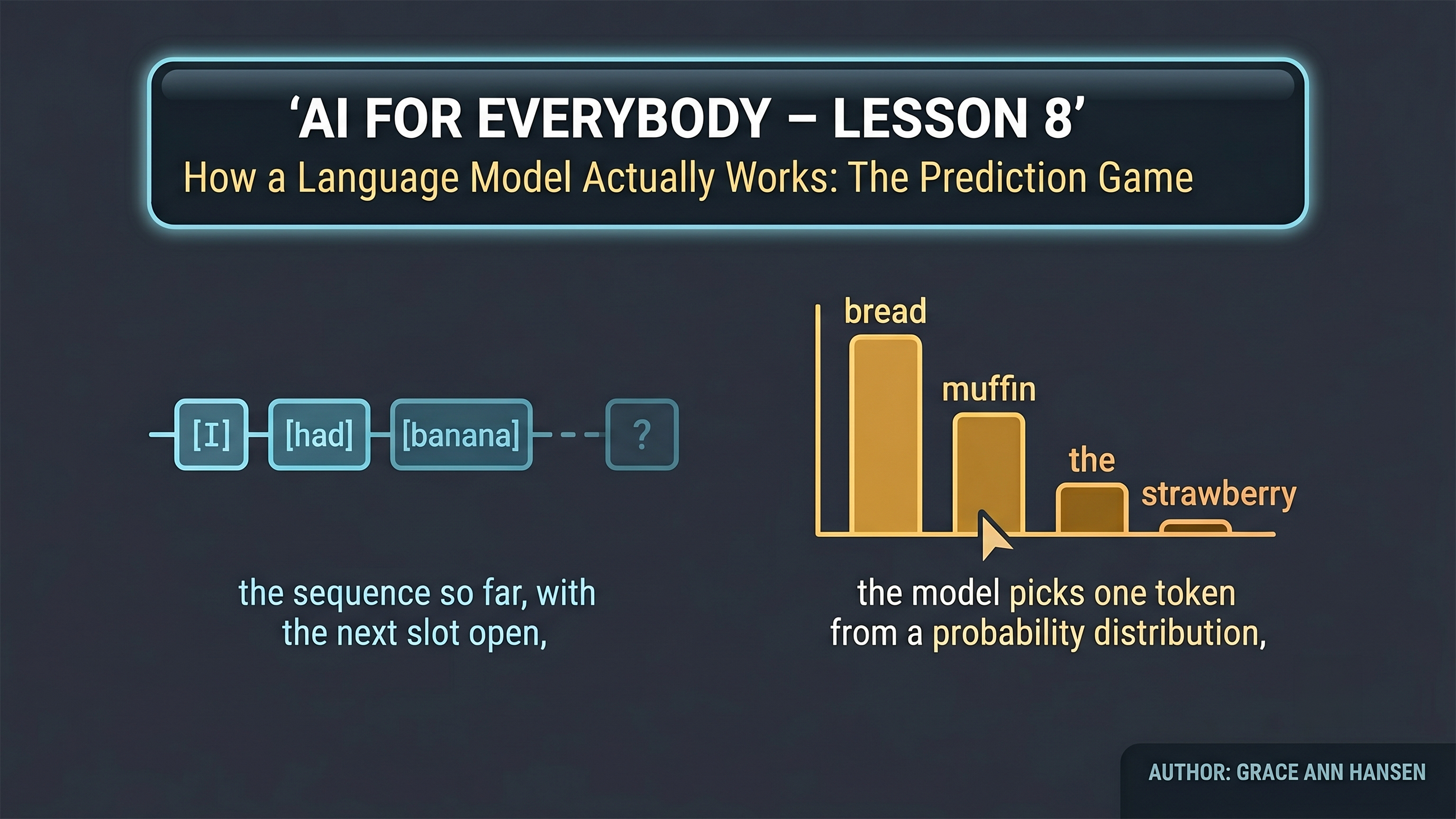 AI for Everybody — Lesson 8