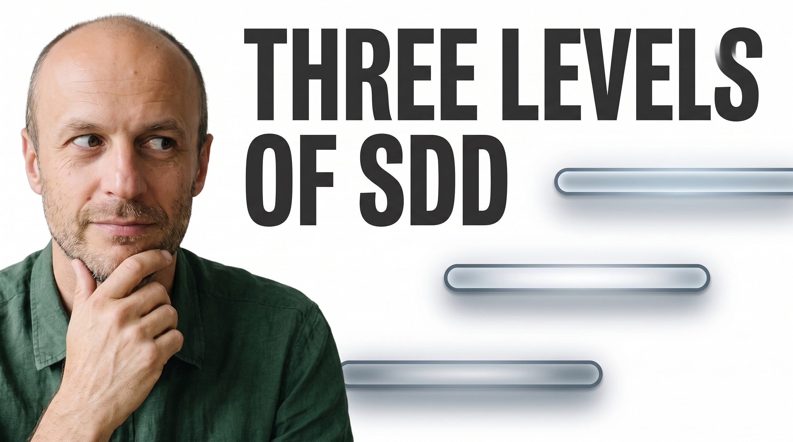 There Is No Single SDD — Three Levels Exist, and Most Teams Are Stuck on Level One
