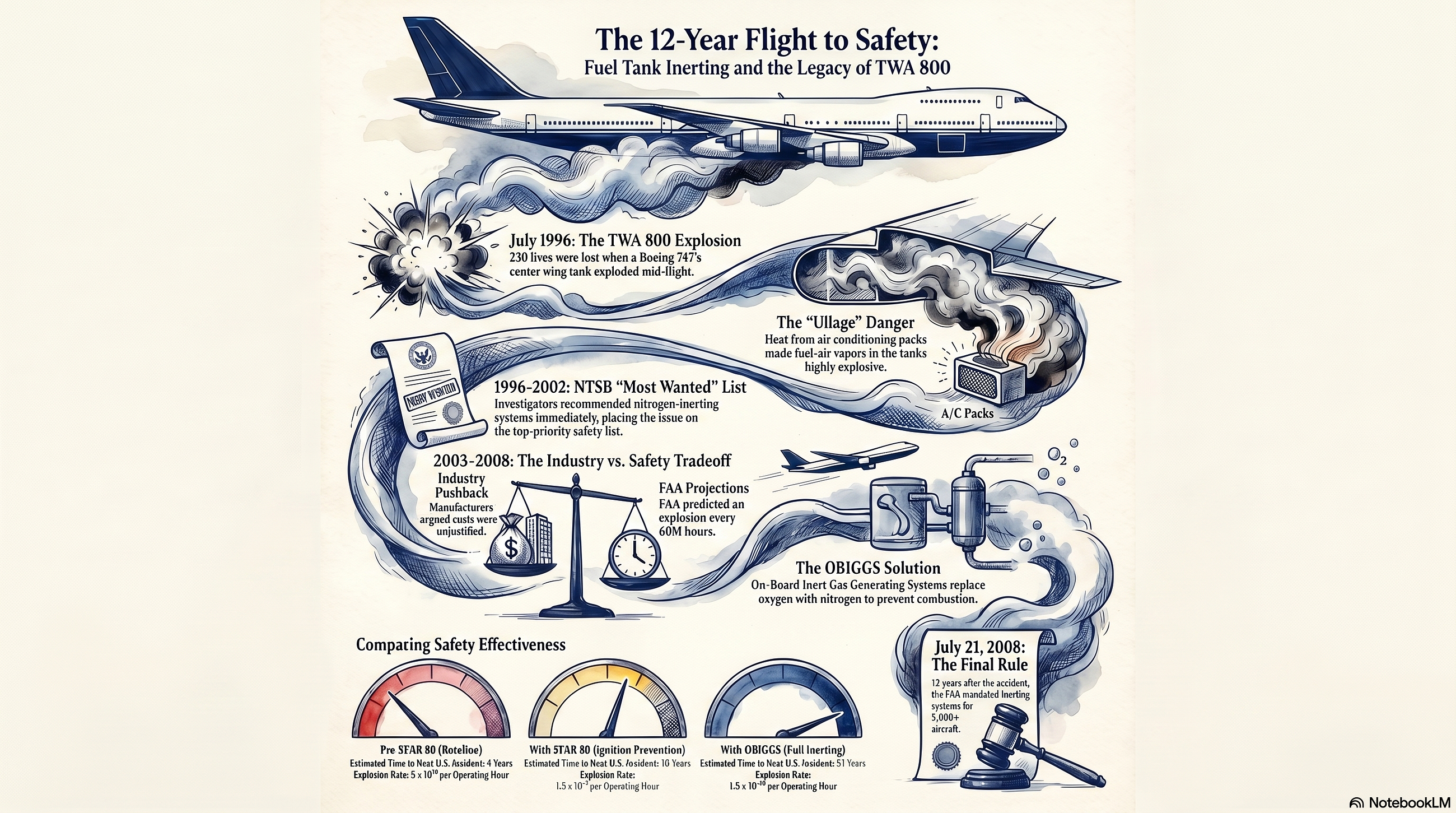 The Twelve-Year Delay — How TWA Flight 800 Changed Aviations Safety Ph