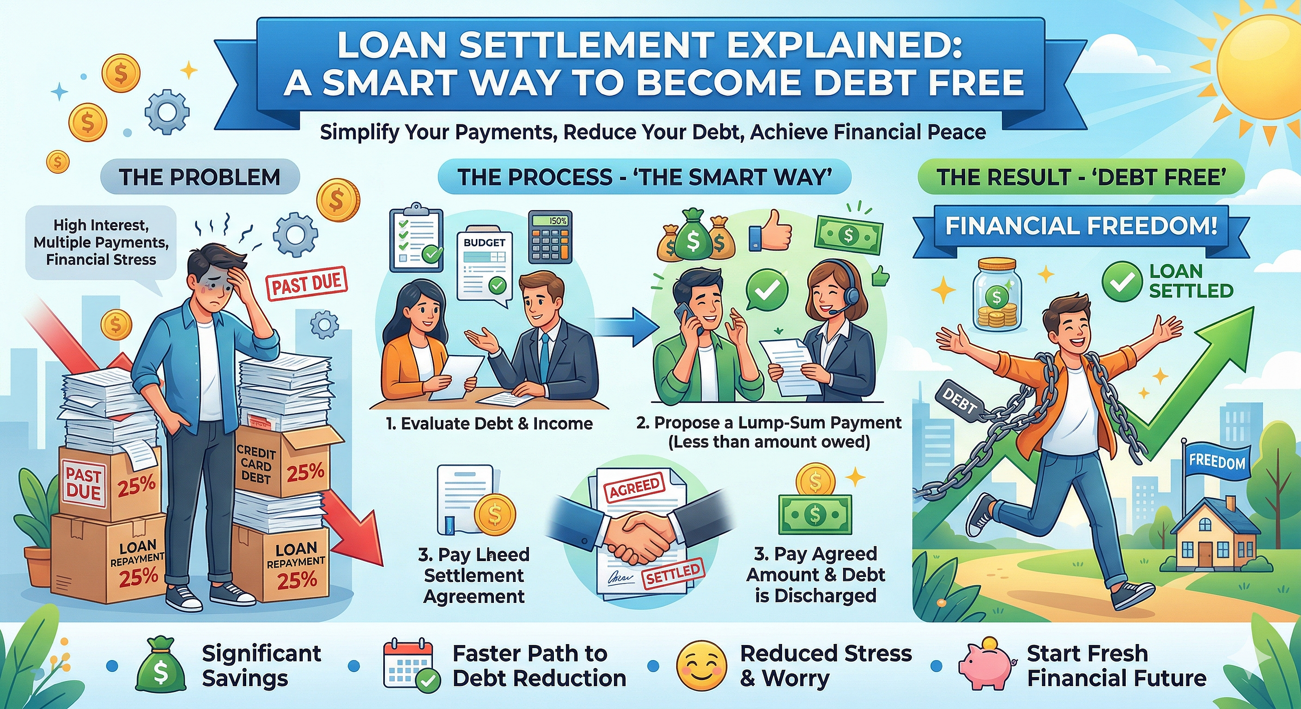 Loan Settlement in India: How Zavo Helps You Reduce Debt & Regain Control