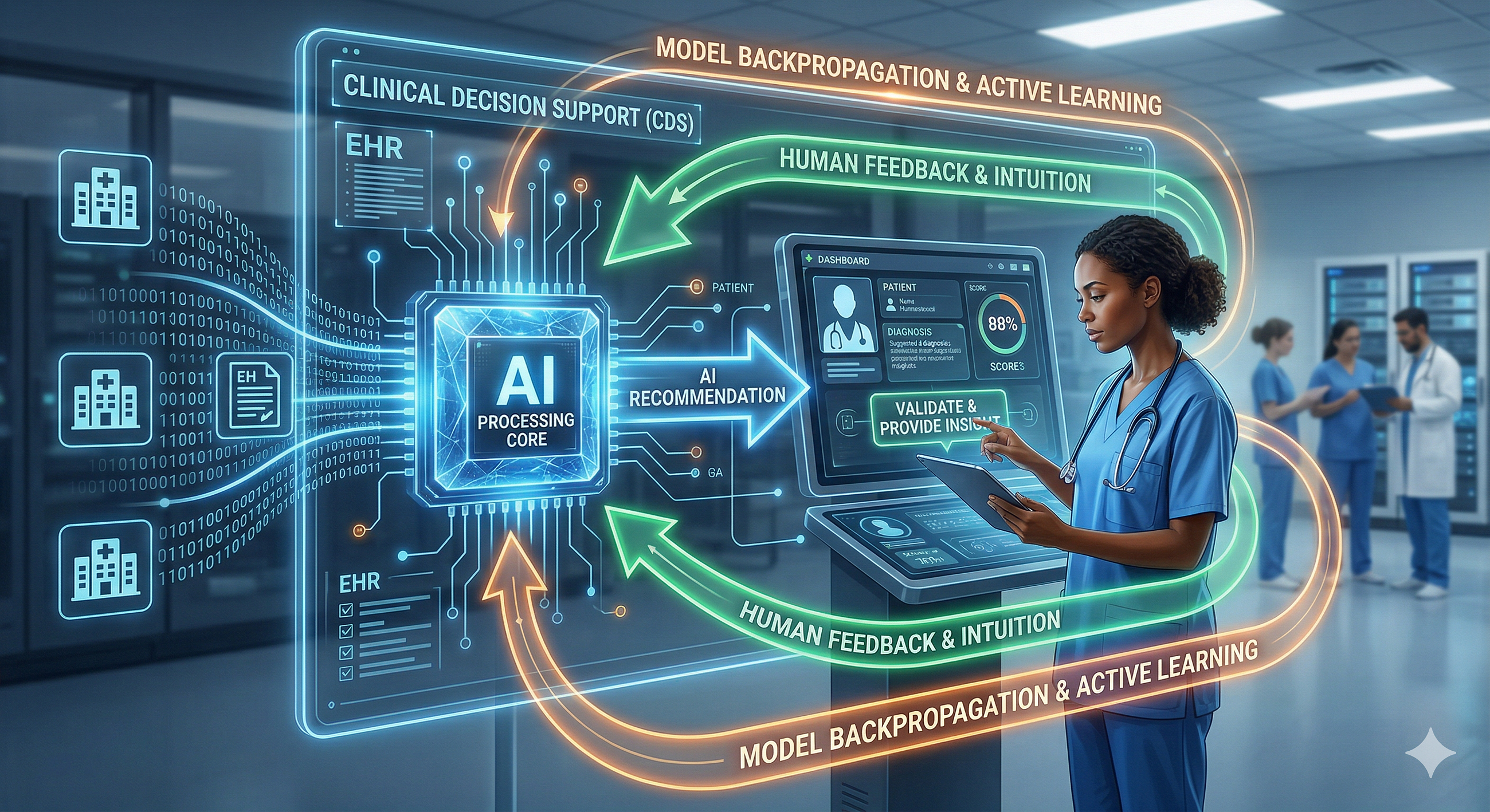 Beyond the Black Box: Architecting Human-in-the-Loop AI for Clinical Decision Support