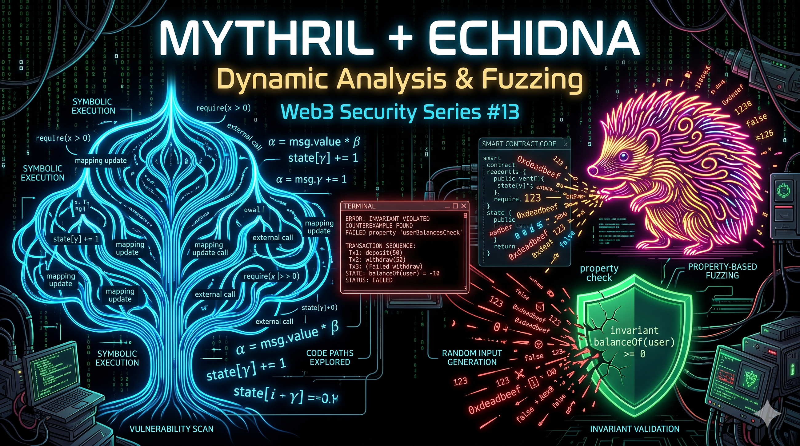 Mythril + Echidna Dynamic Analysis