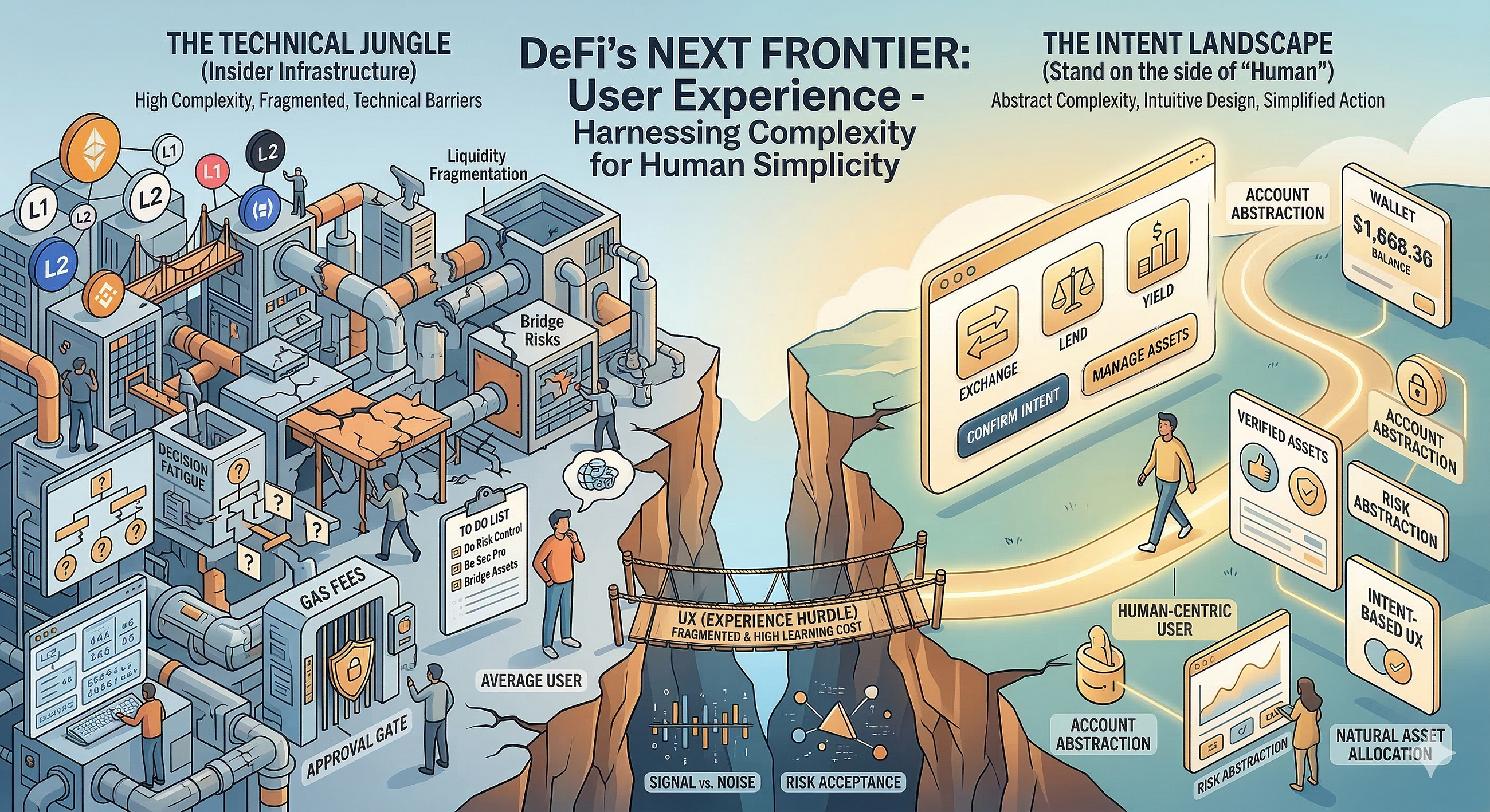 DeFi’s real bottleneck today is not technology, but user experience.
