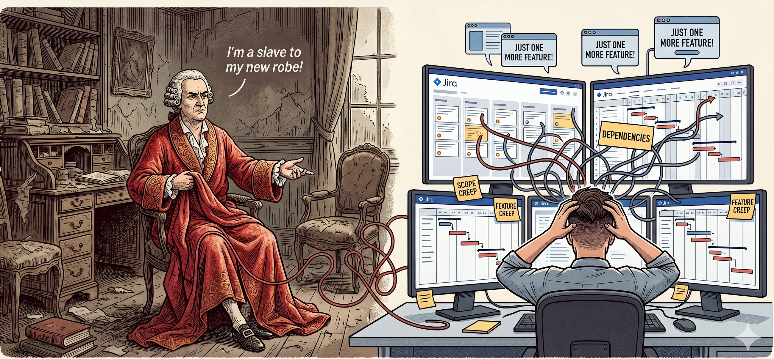 The Diderot Effect: Product Management’s Most Expensive Blind Spot