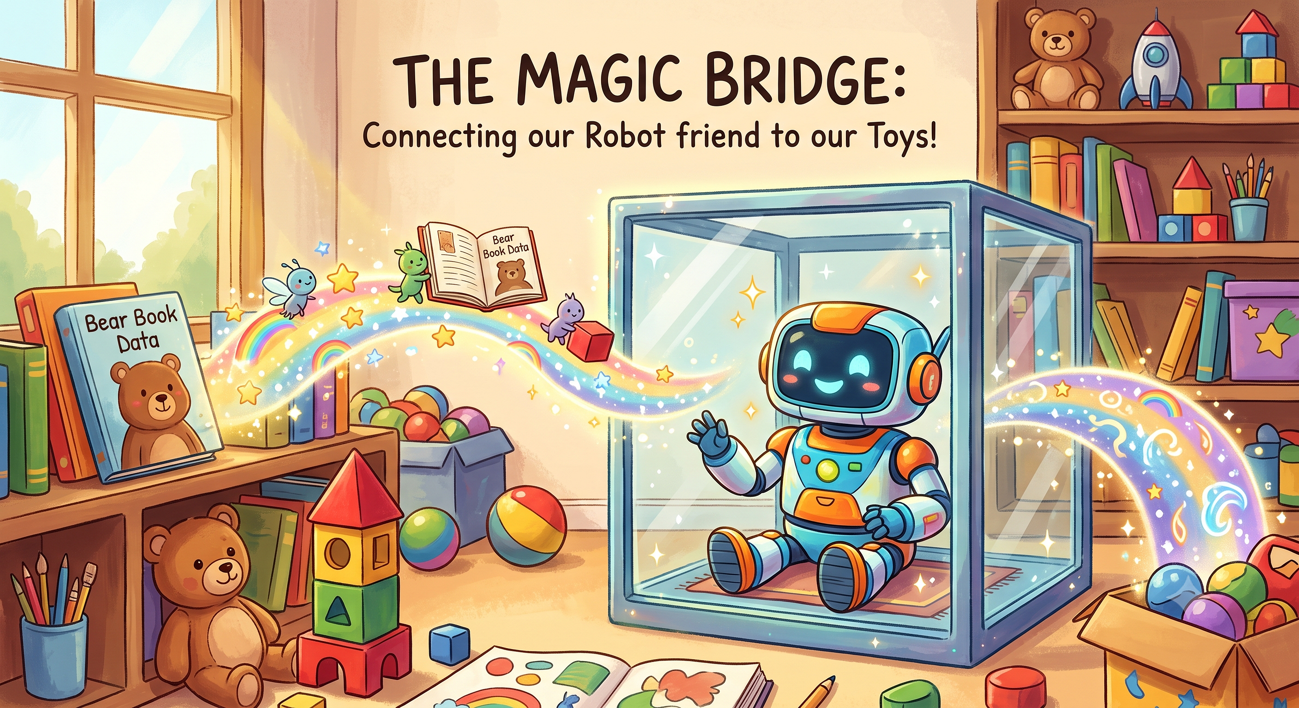 The Magic Bridge: How Our Smart Robots Learn to Play with Our Toys