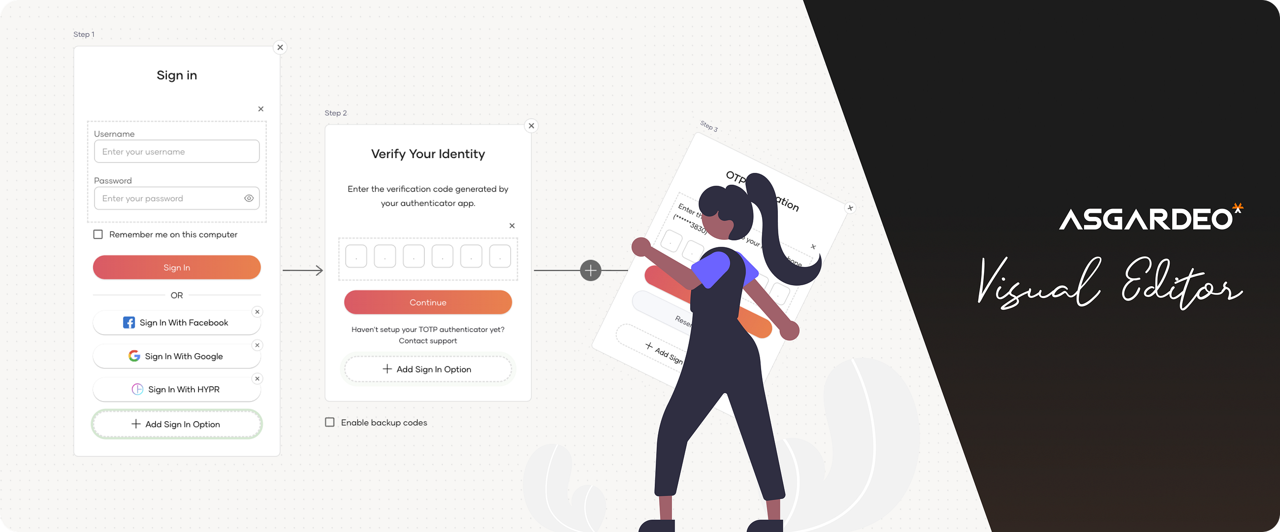 Visualize the user login journey with Asgardeo