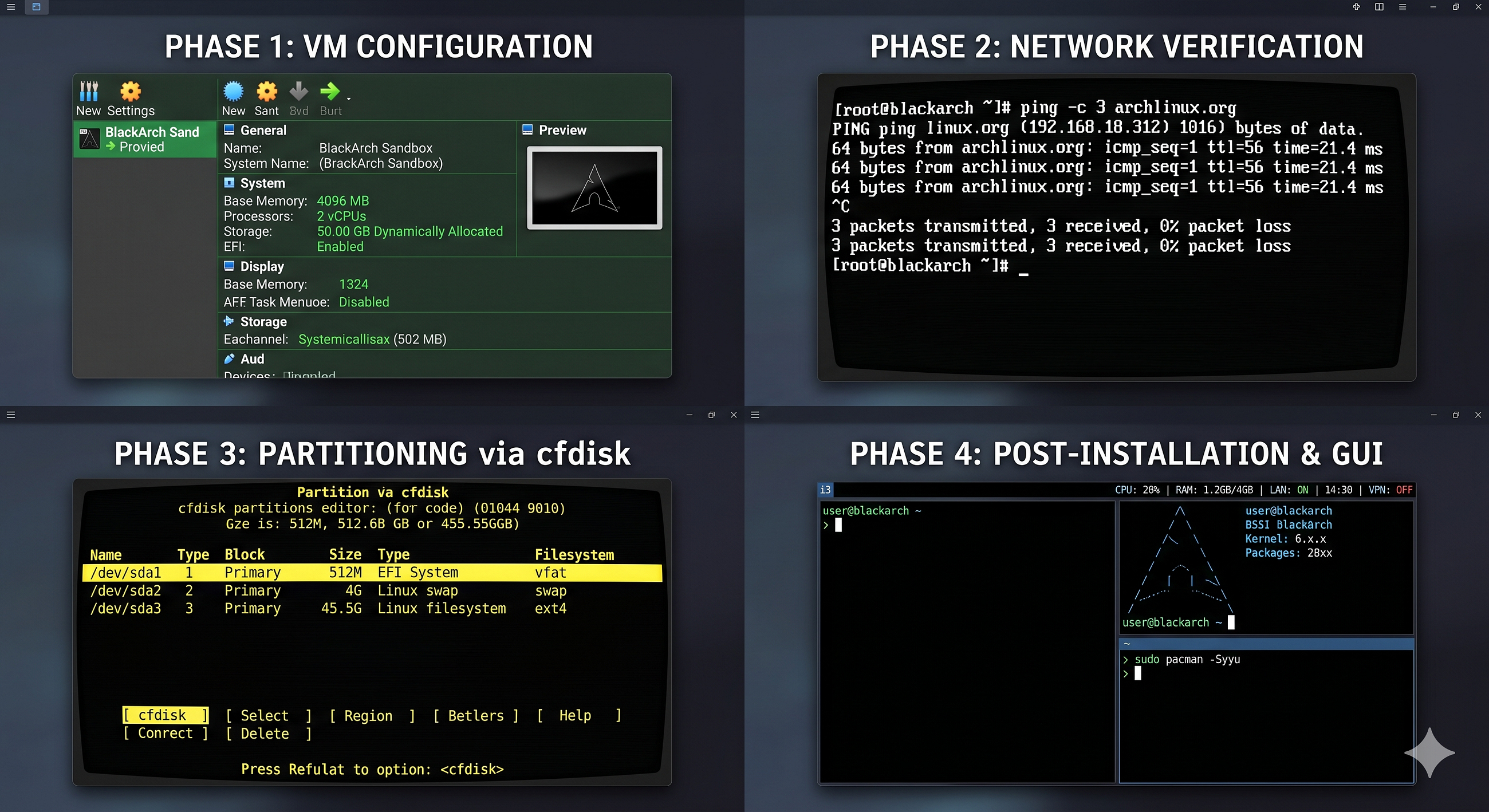 Building the Blast Shield: Architecting a BlackArch Linux Virtual Sandbox