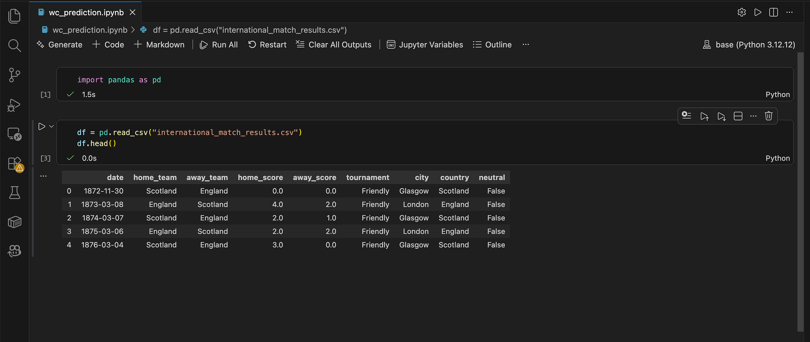 Can Machine Learning Be Used to Predict World Cup Matches?