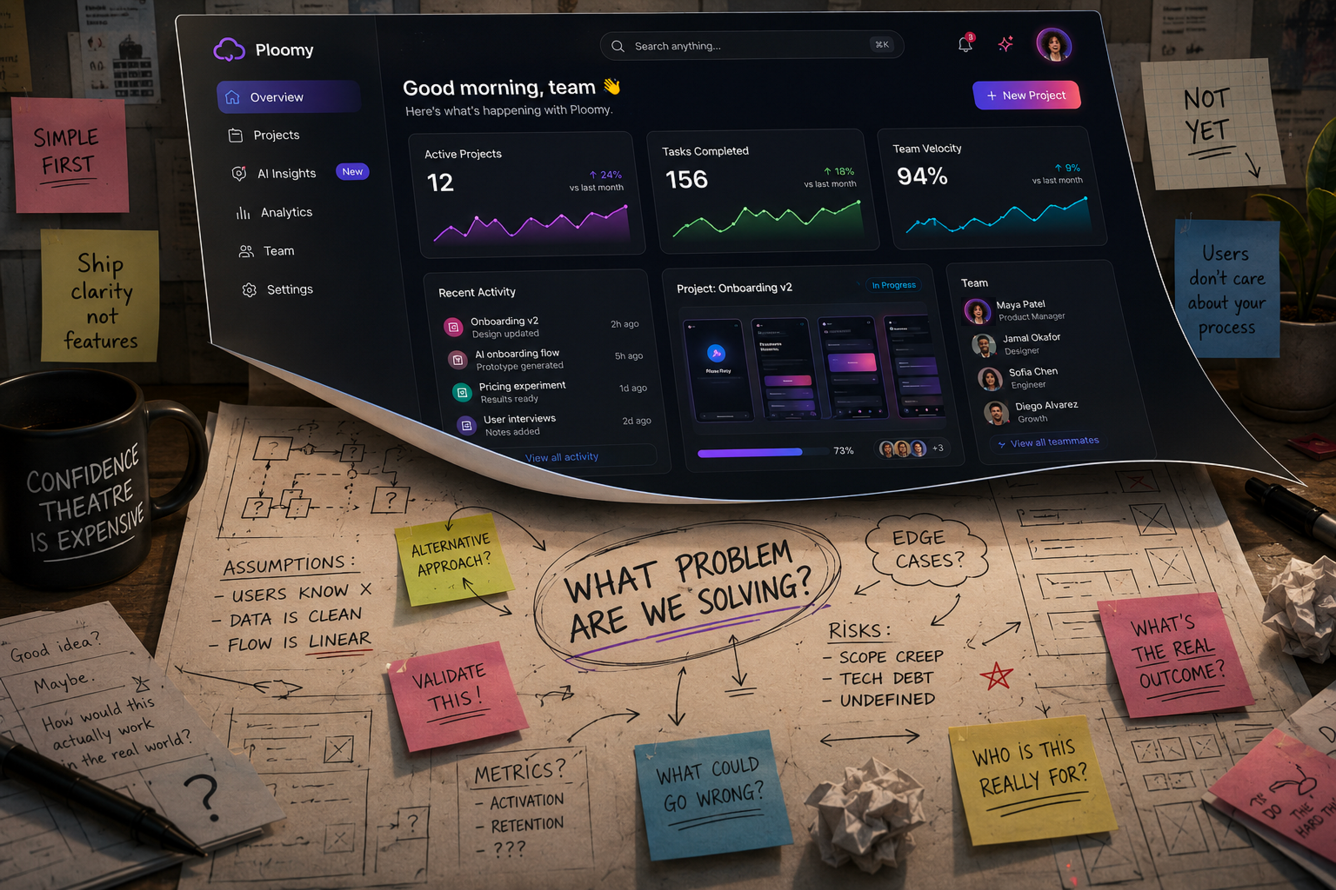 Are we creating artifacts for clarity, or just better-looking uncertainty?