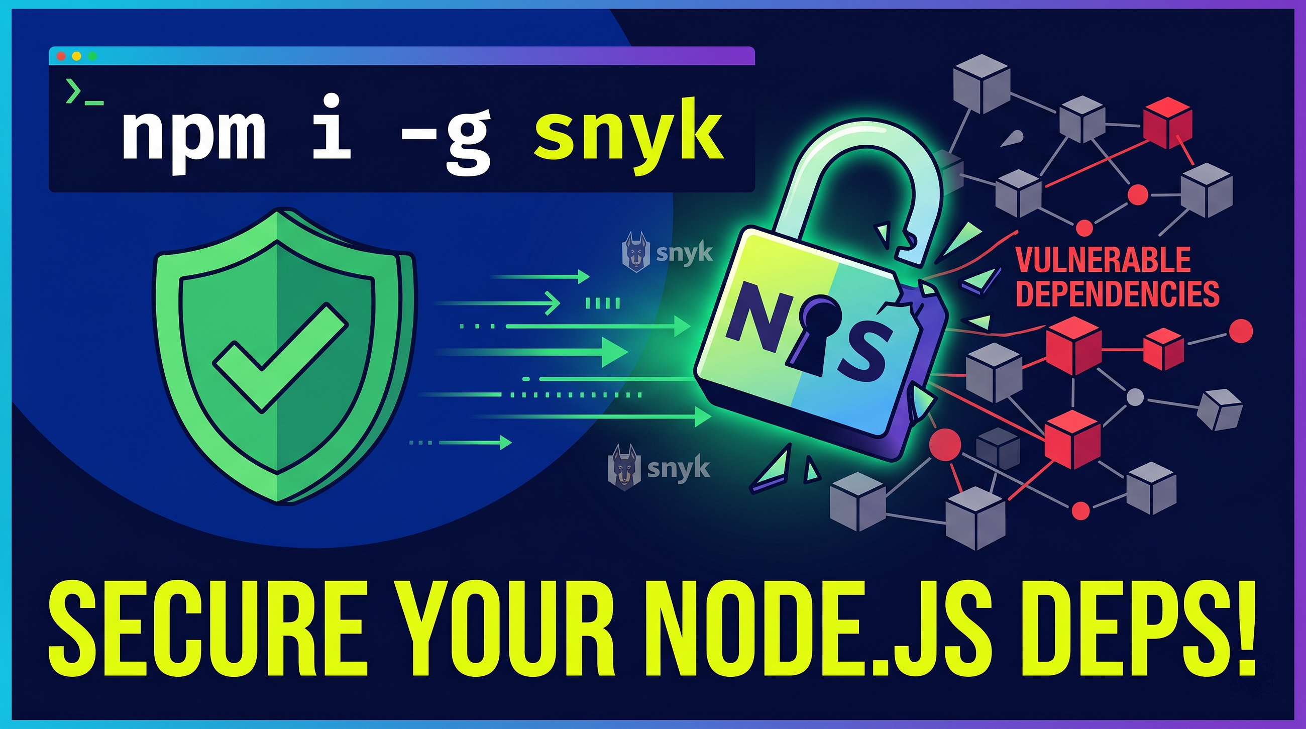 Securing Your Dependency Tree: A Complete Guide to npm i -g snyk