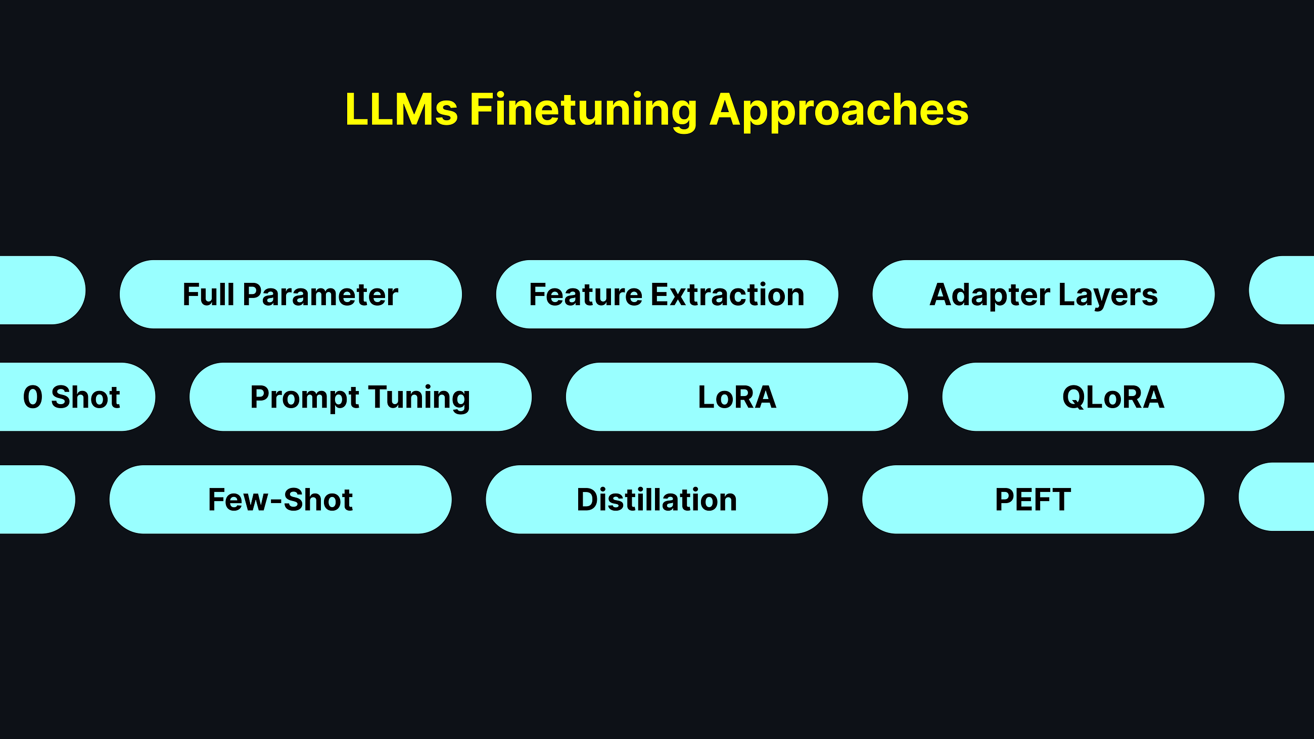 LLMs Finetuning Approaches