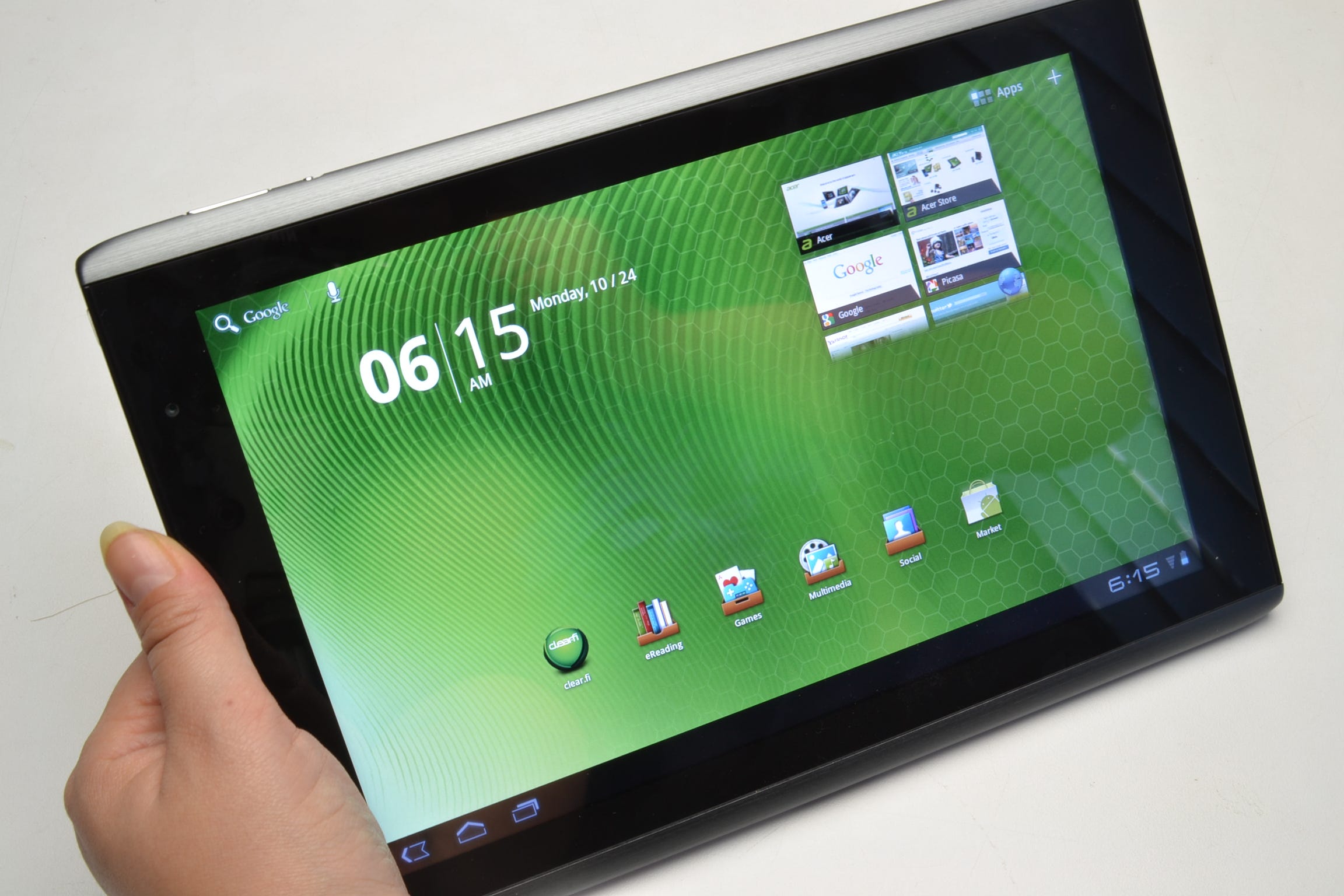 acer iconical tablet