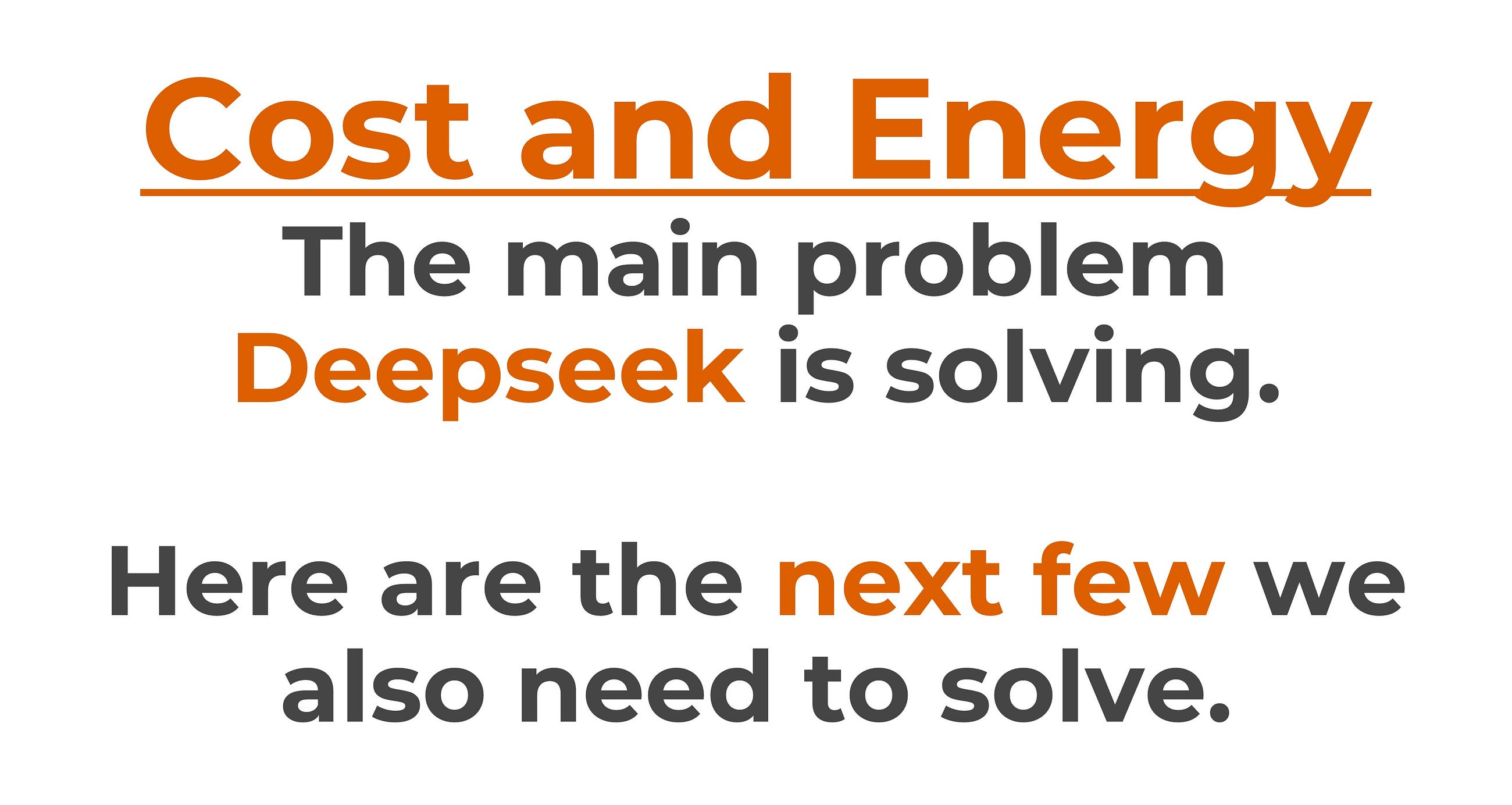 After DeepSeek — what breakthroughs are needed next?