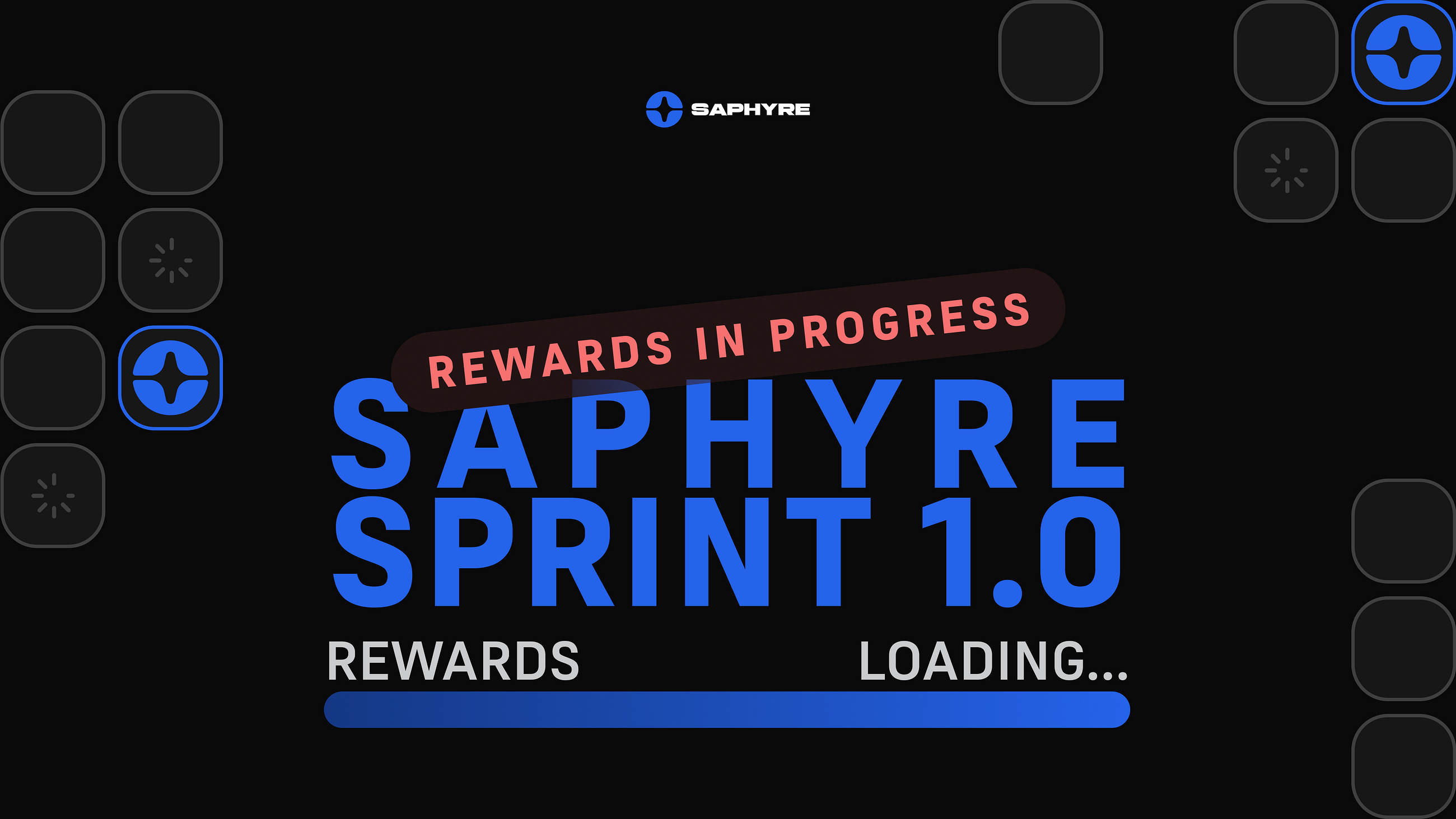 Saphyre Sprint 1.0 | Rewards Are Live