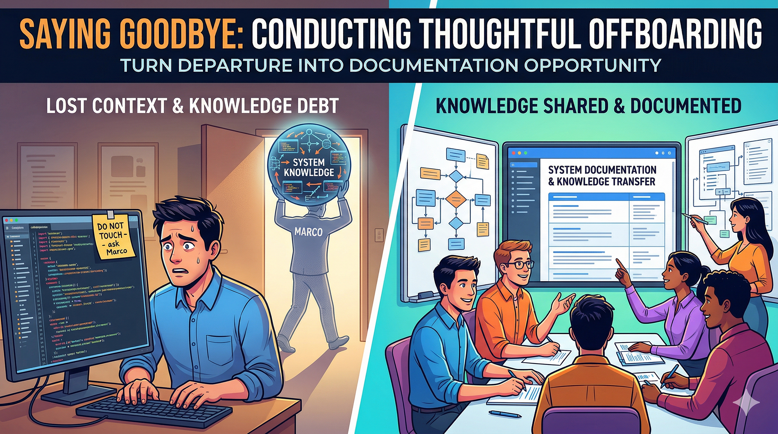 Saying Goodbye: Conducting Thoughtful Offboarding and Knowledge Transfer