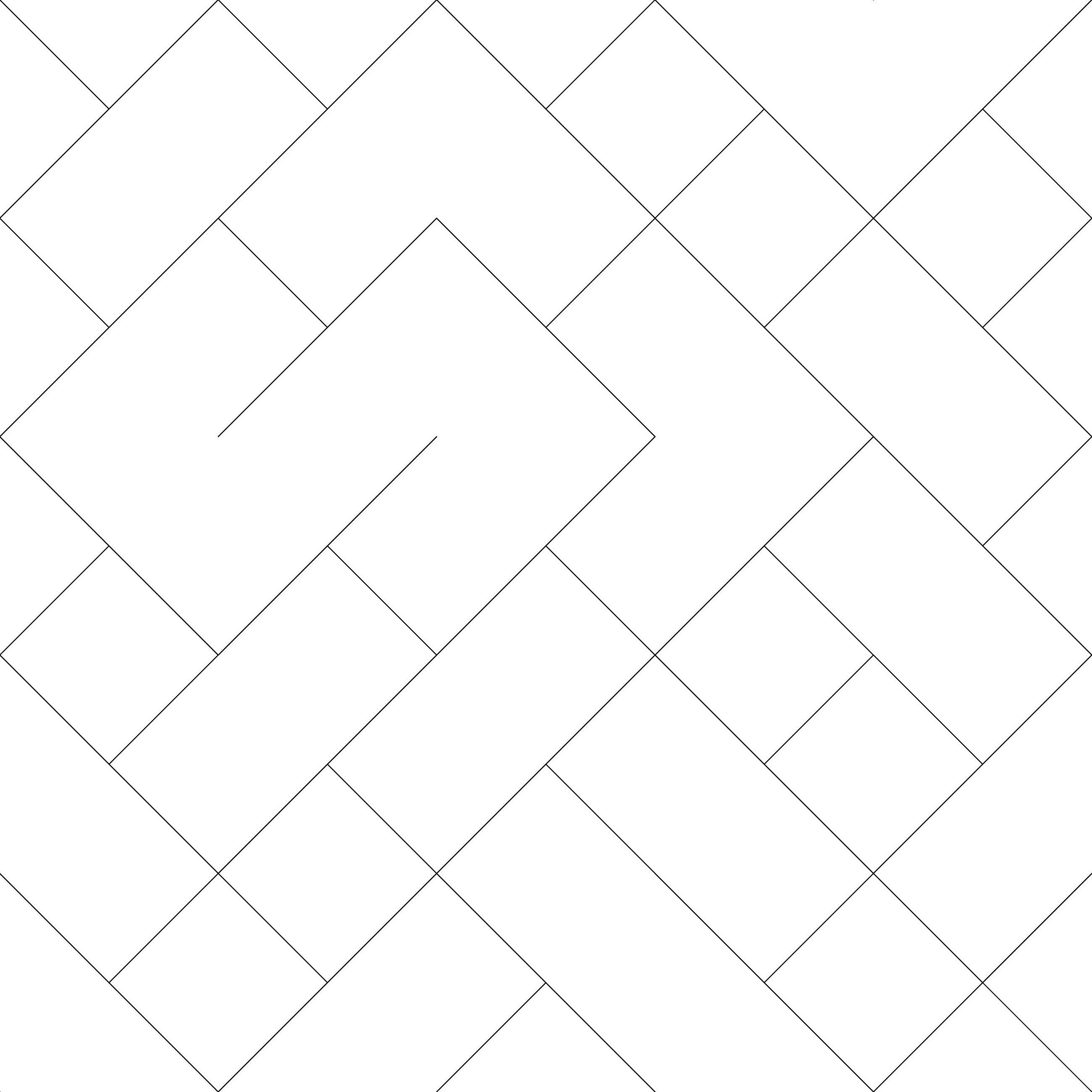 Drawing Truchet Tiles using HTML and JavaScript