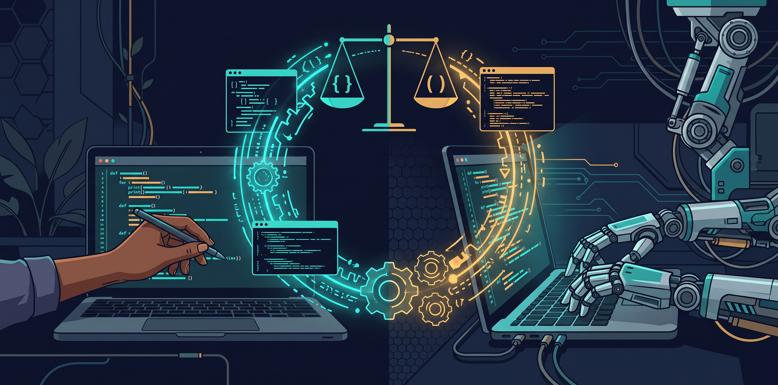 I Benchmarked My AI Coding Agent Against Human-Written Code. It Won Every Metric but One