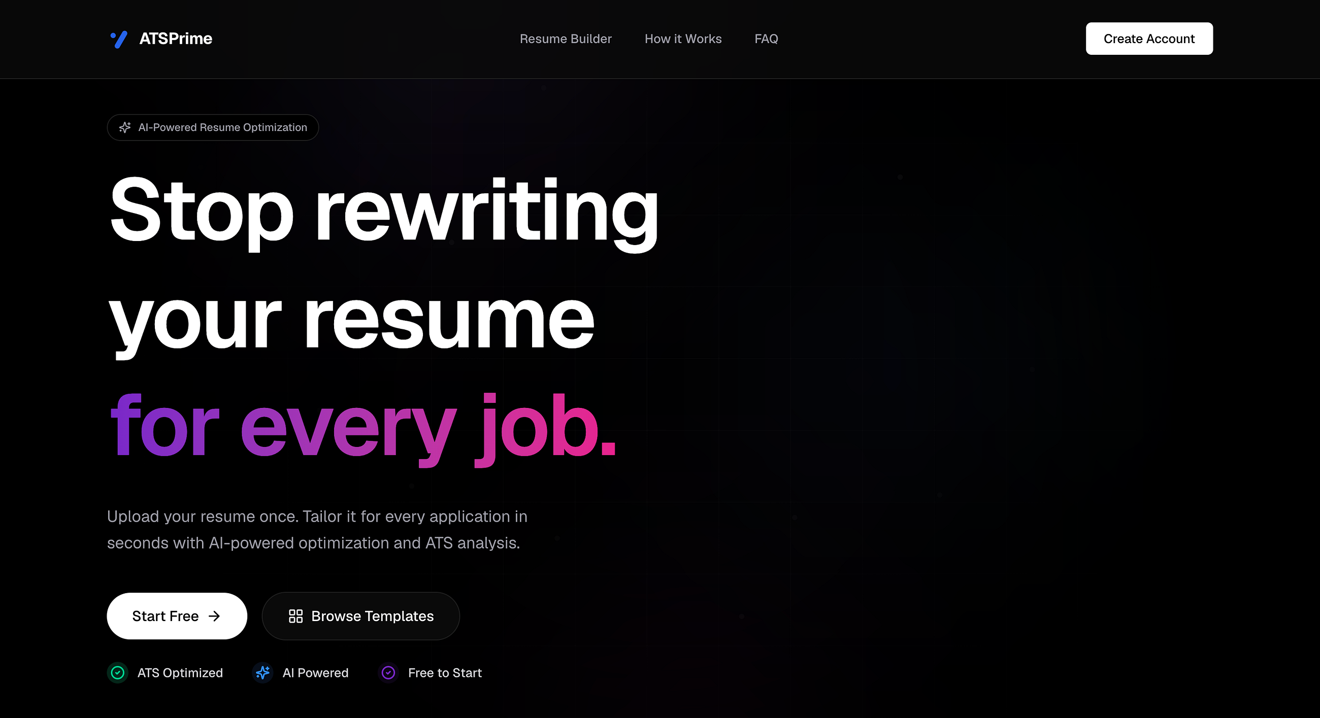 Building ATSPrime: How I’m Thinking Through an AI Resume Tool That Doesn’t Lie to You.