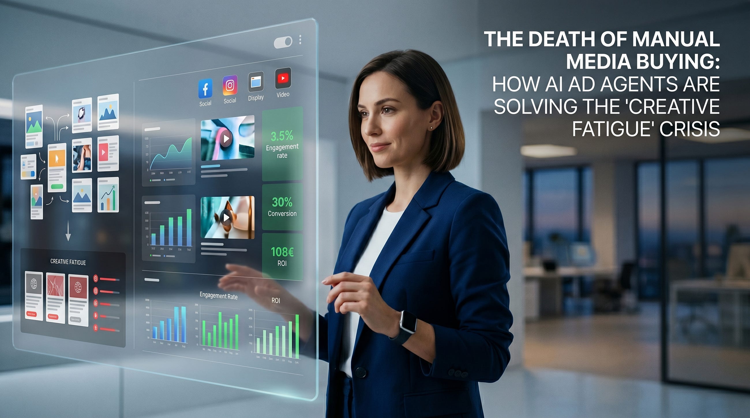 The Death of Manual Media Buying: How AI Ad Agents Are Solving the “Creative Fatigue” Crisis