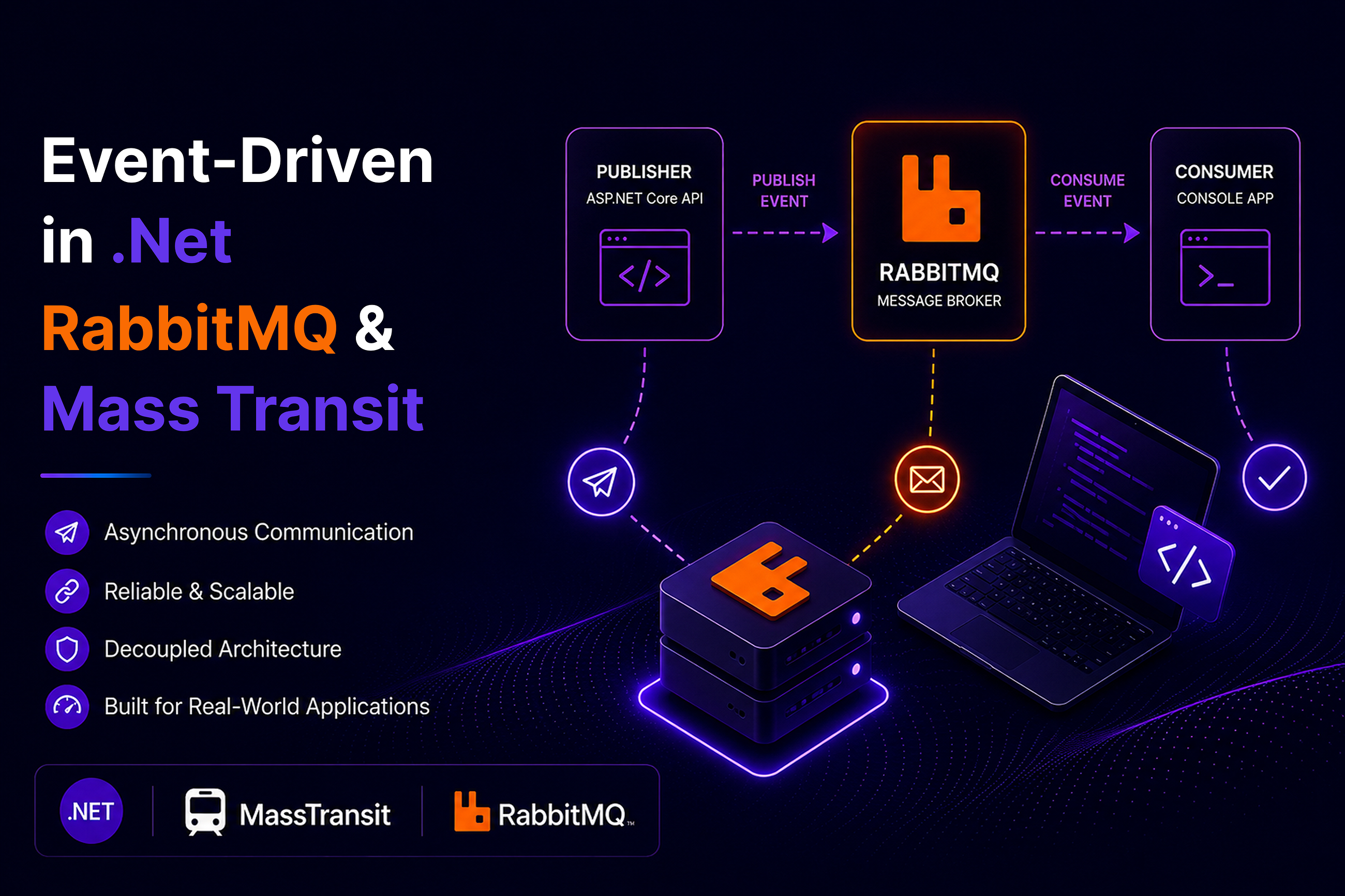Building Event-Driven Communication in .NET Using RabbitMQ and MassTransit