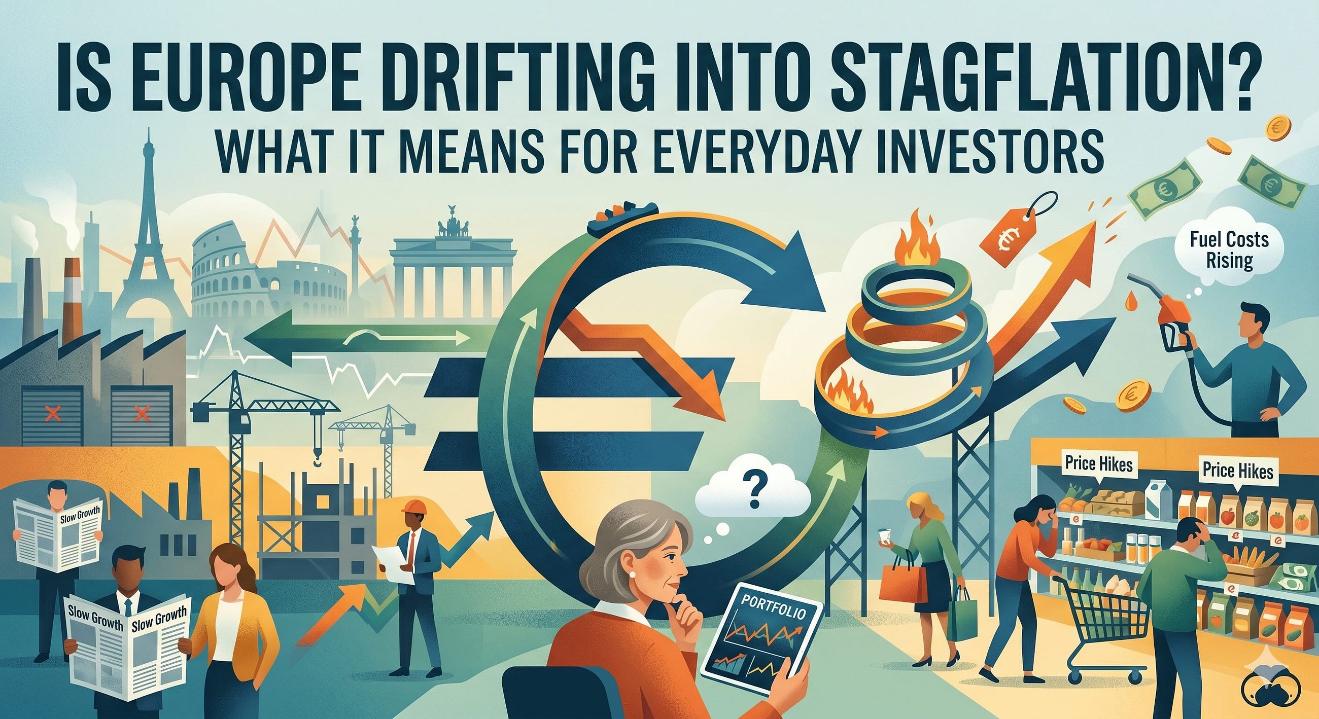 Is Europe Drifting Into Stagflation? What It Means for Everyday Investors