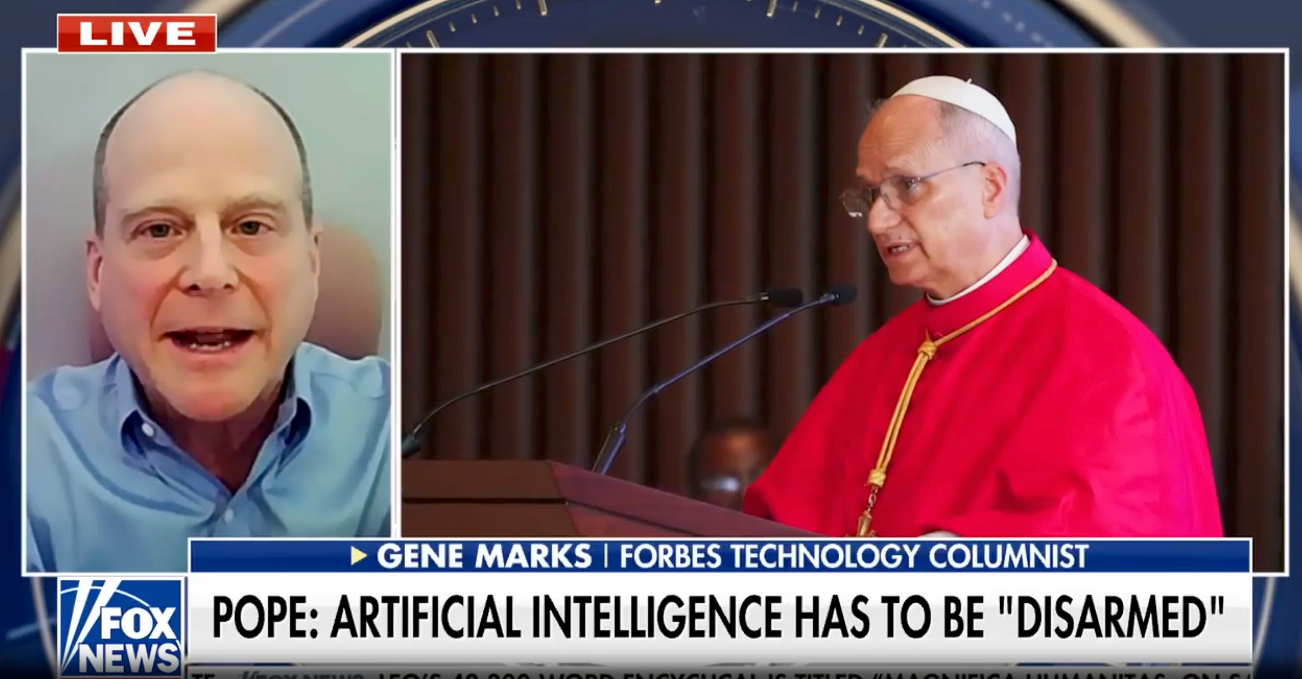 Fox News Live 5/25/26: Pope Leo XIV Warns Humanity About AI