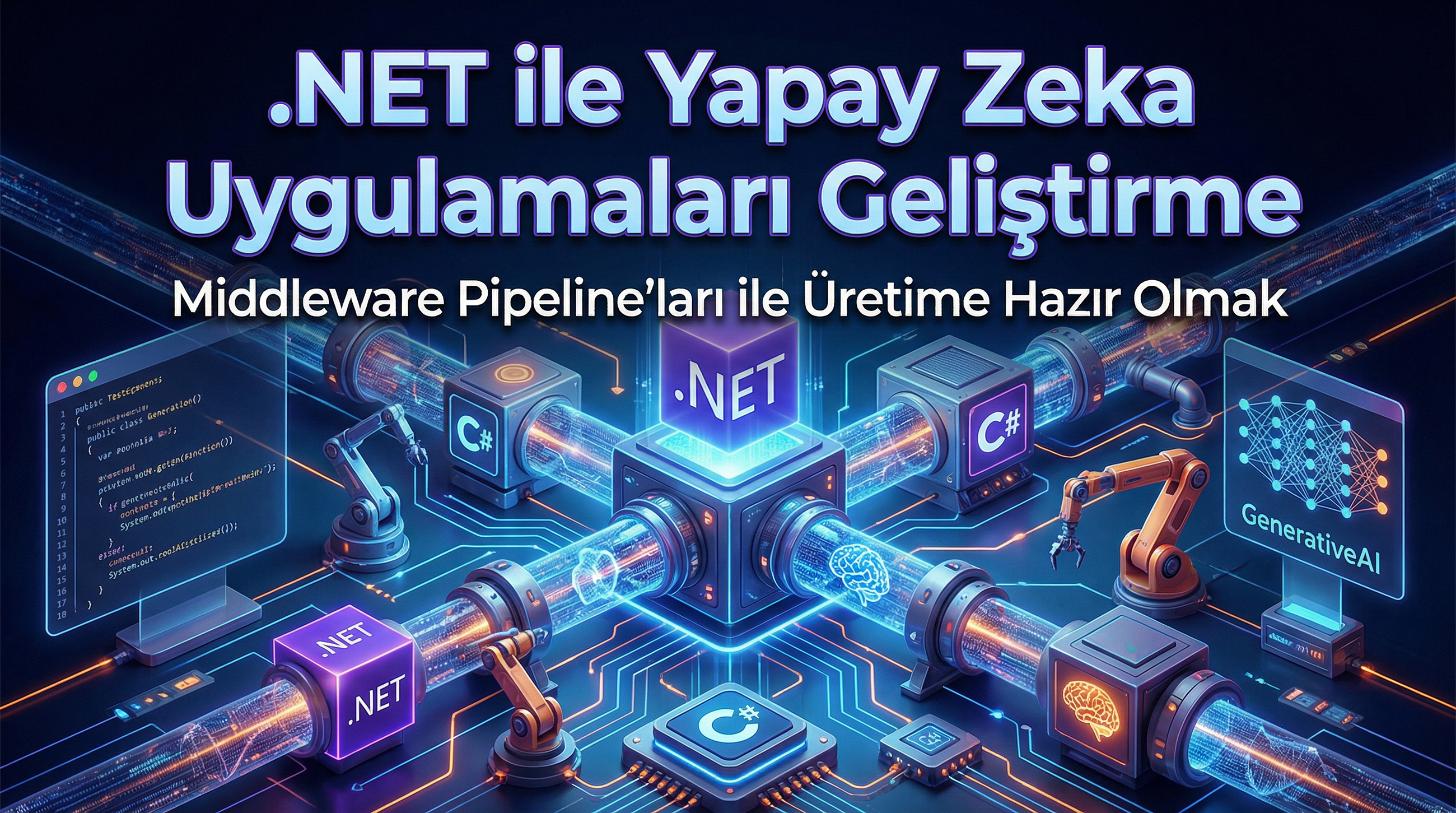 .NET ile Yapay Zeka Uygulamaları Geliştirme: Middleware Pipeline’ları ile Üretime Hazır Olmak