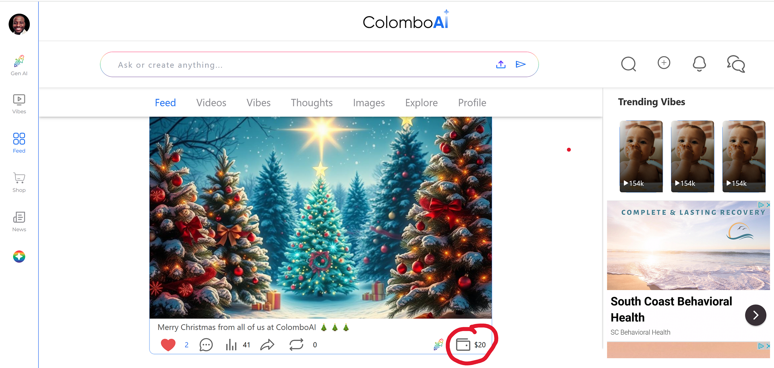 ColomboAI: Transforming the Creator Economy with AI-Driven Ads and the Post Wallet