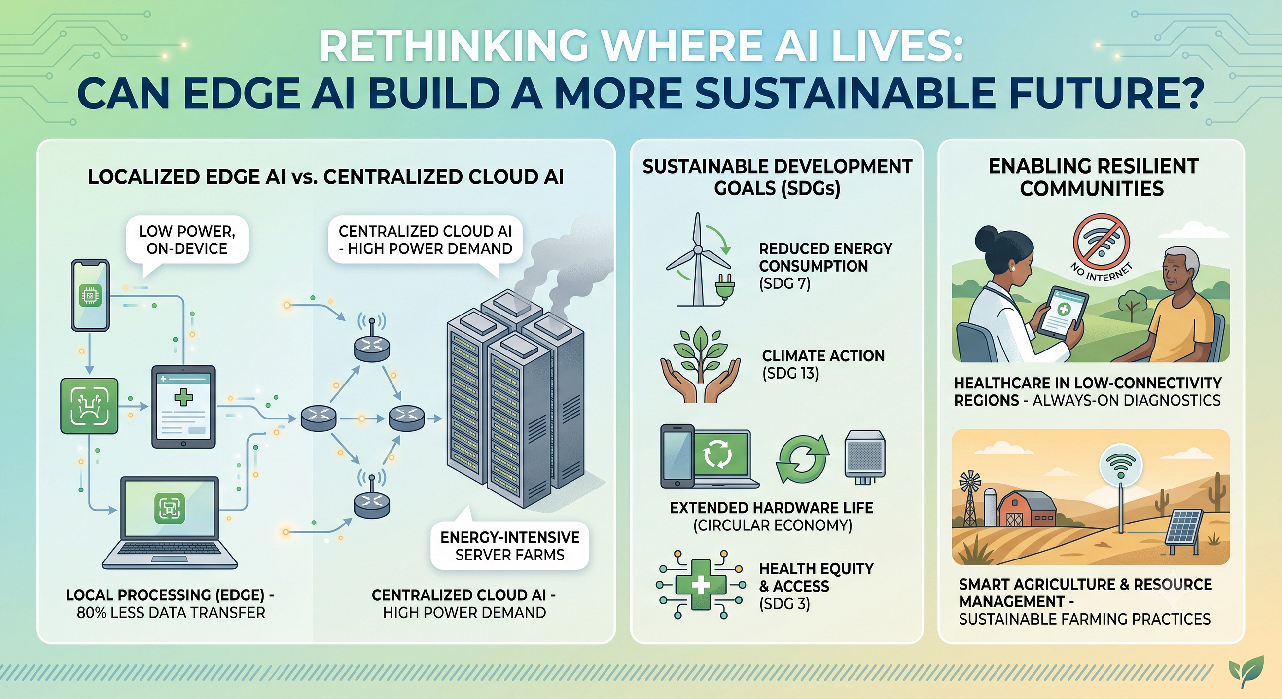 Can Edge AI Help Build a More Sustainable Future?