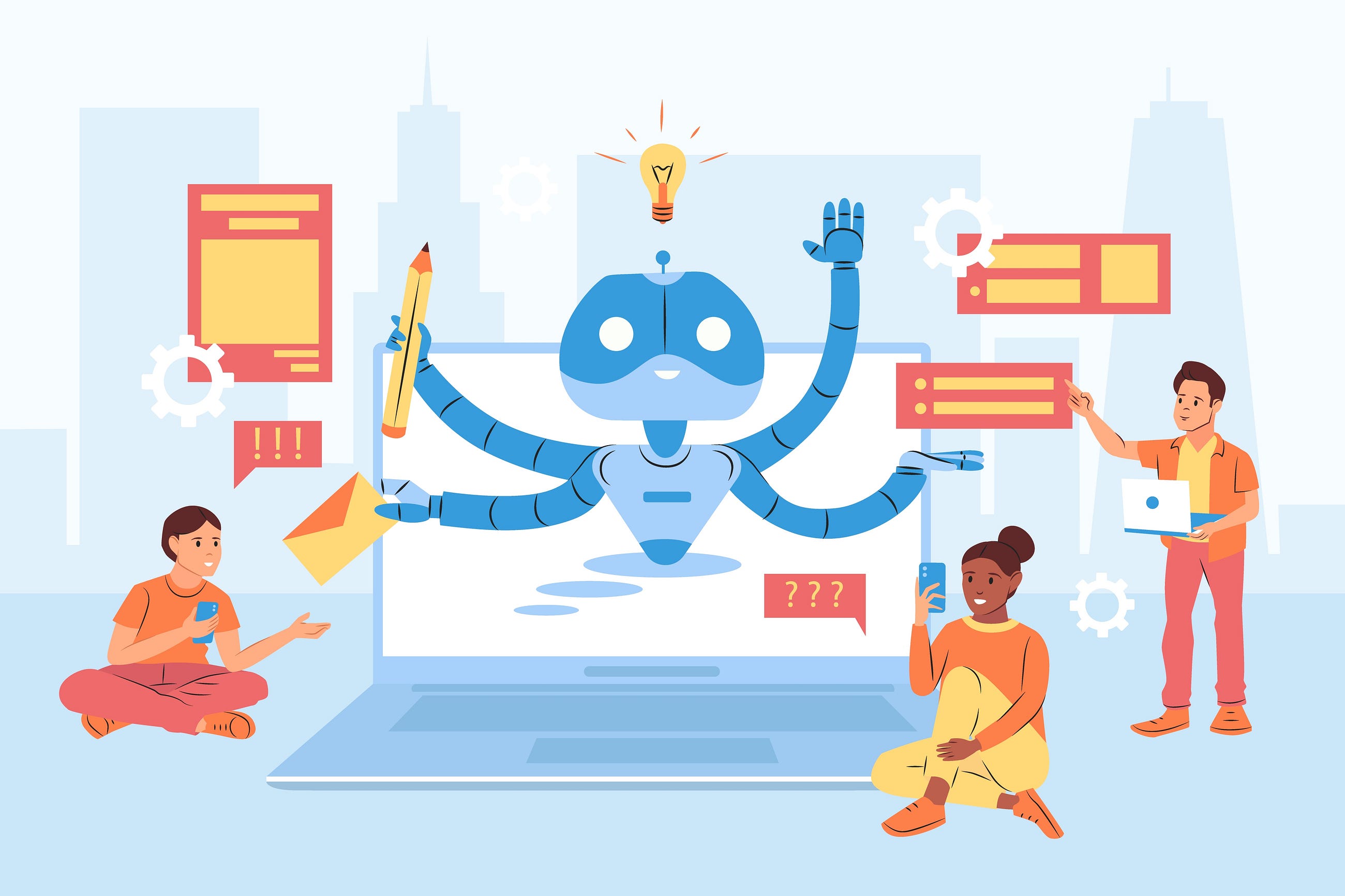 How does AI help in content creation?