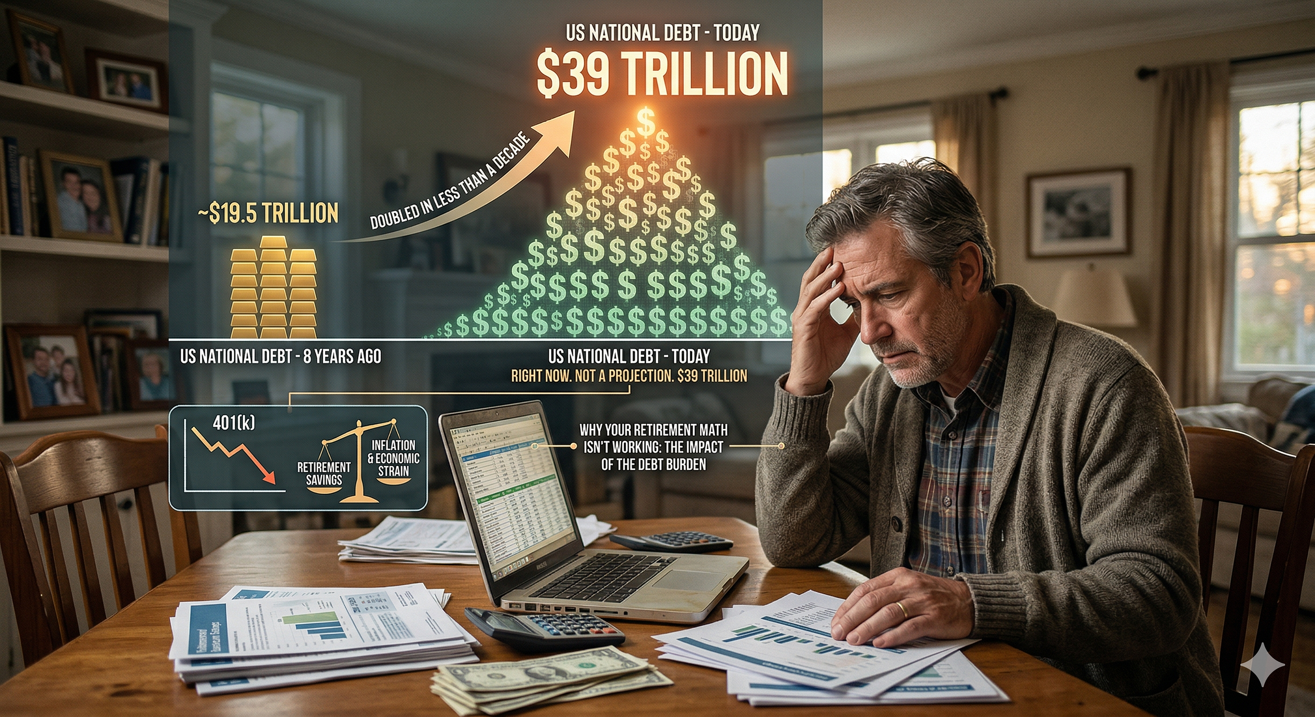 The $39 Trillion Trap (And What It Quietly Does to Your Retirement)