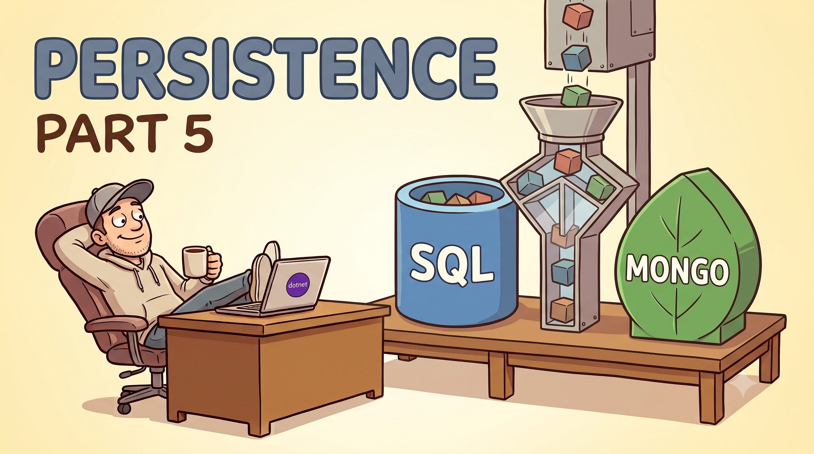 The Lazy Engineer’s Blueprint, Part 5: Persistence
