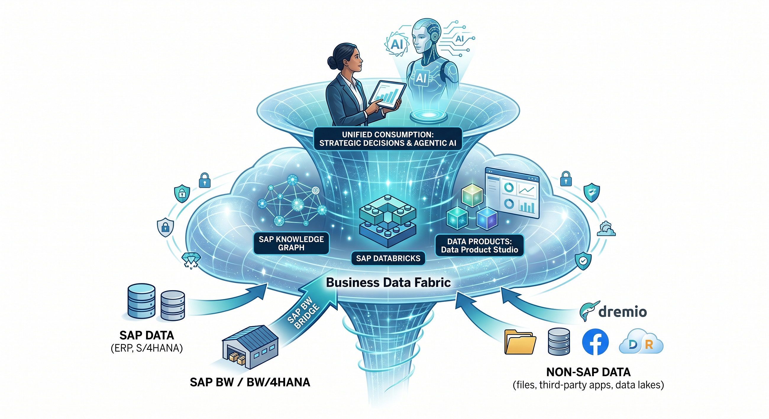 The SAP Business Data Cloud: Building the Foundation for Enterprise Agentic AI
